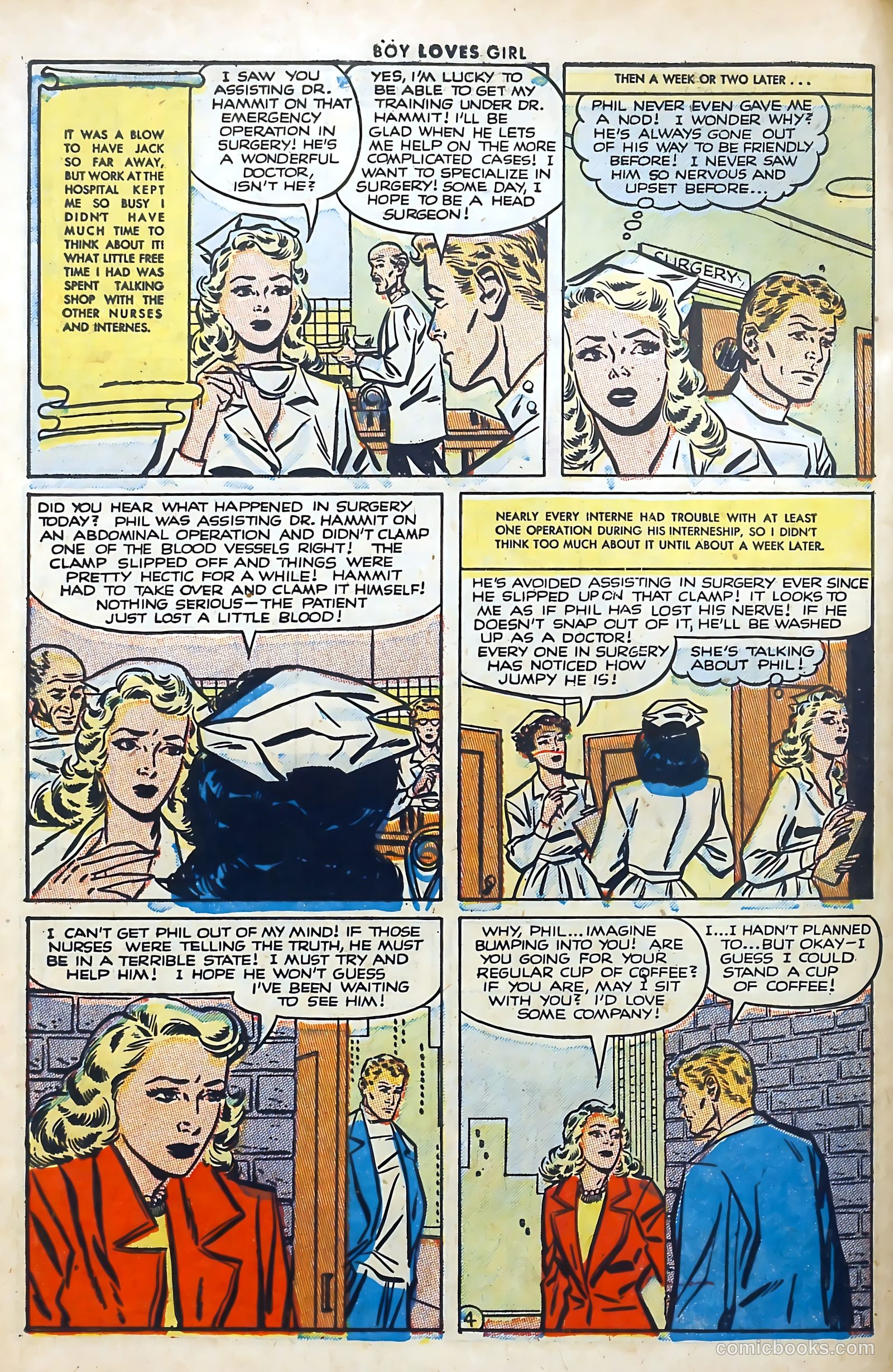 Boy Loves Girl #31 (1953) — page 6 of 37