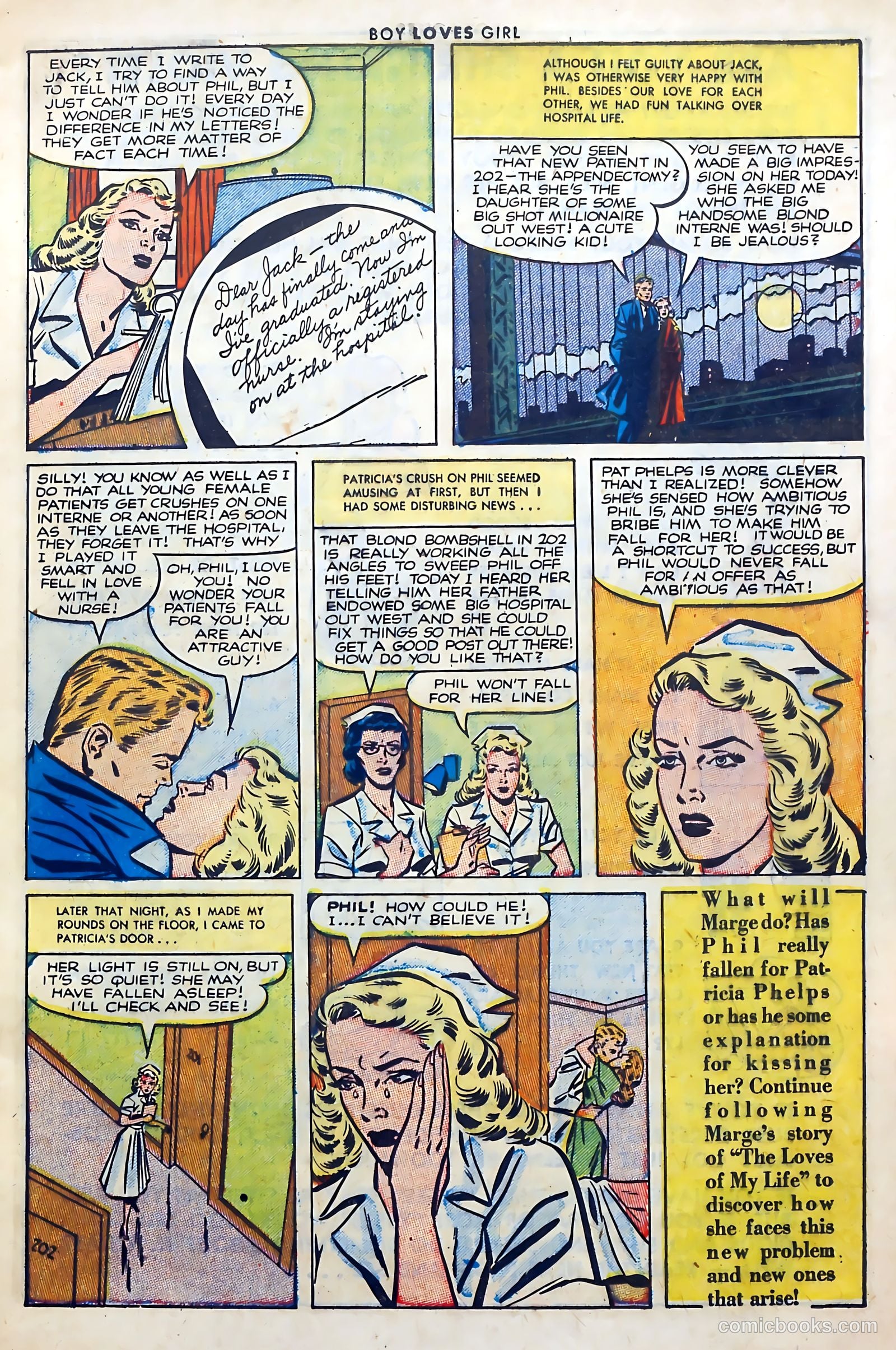 Boy Loves Girl #31 (1953) — page 9 of 37