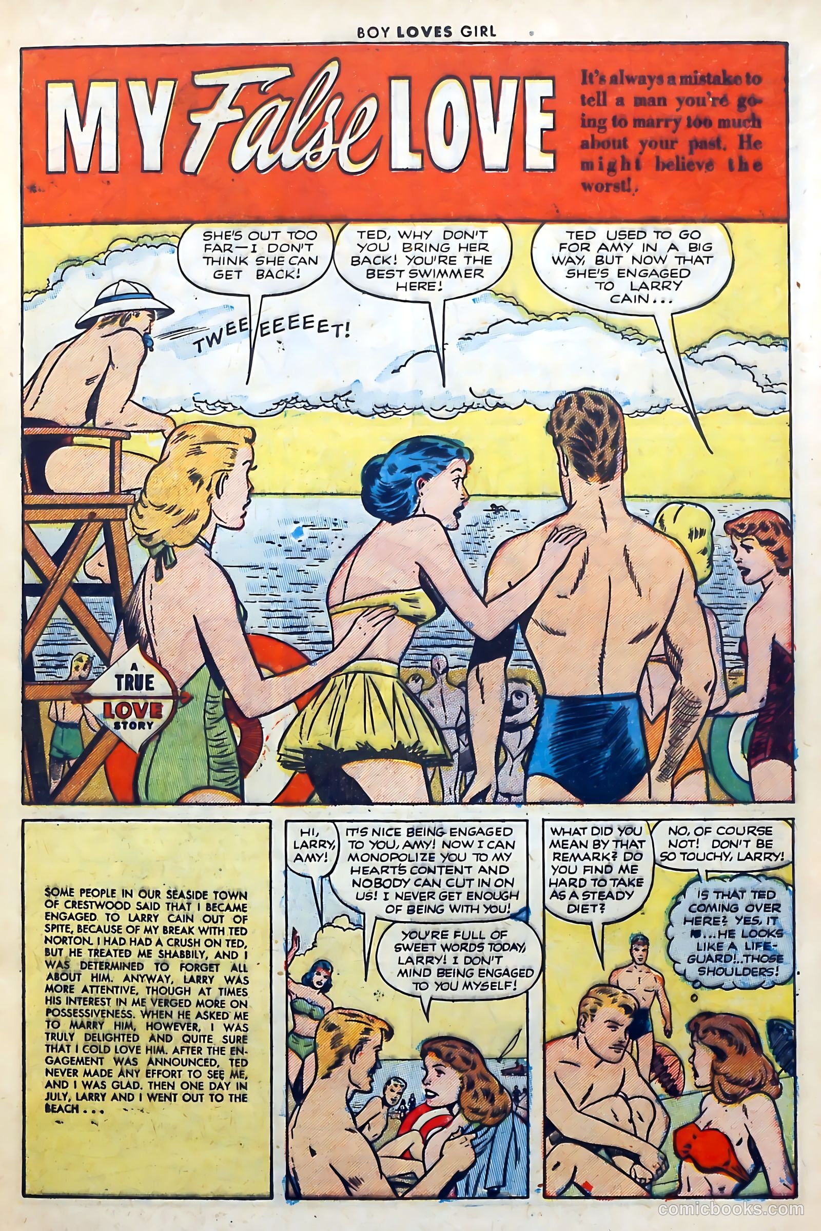 Boy Loves Girl #31 (1953) — page 13 of 37