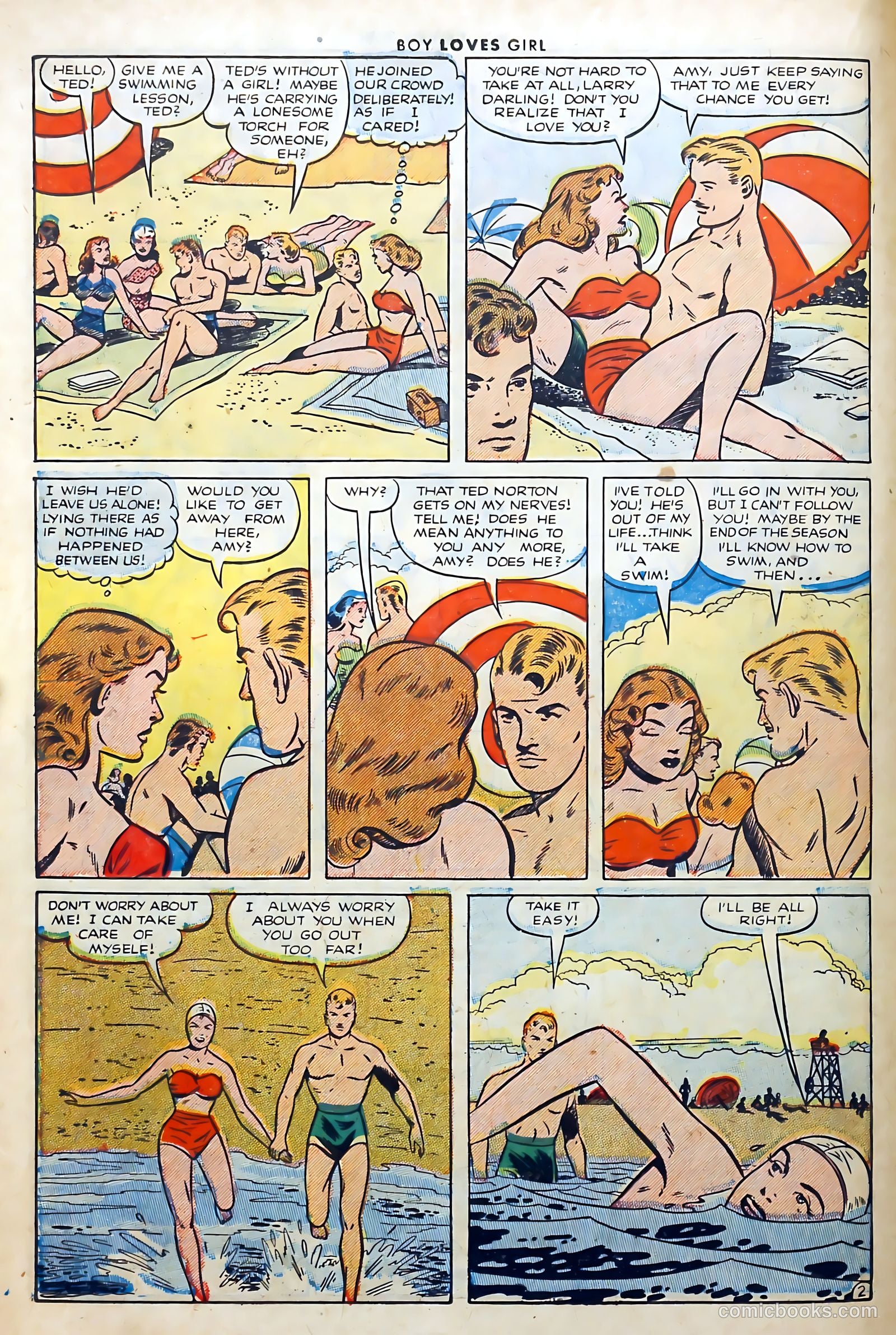 Boy Loves Girl #31 (1953) — page 14 of 37