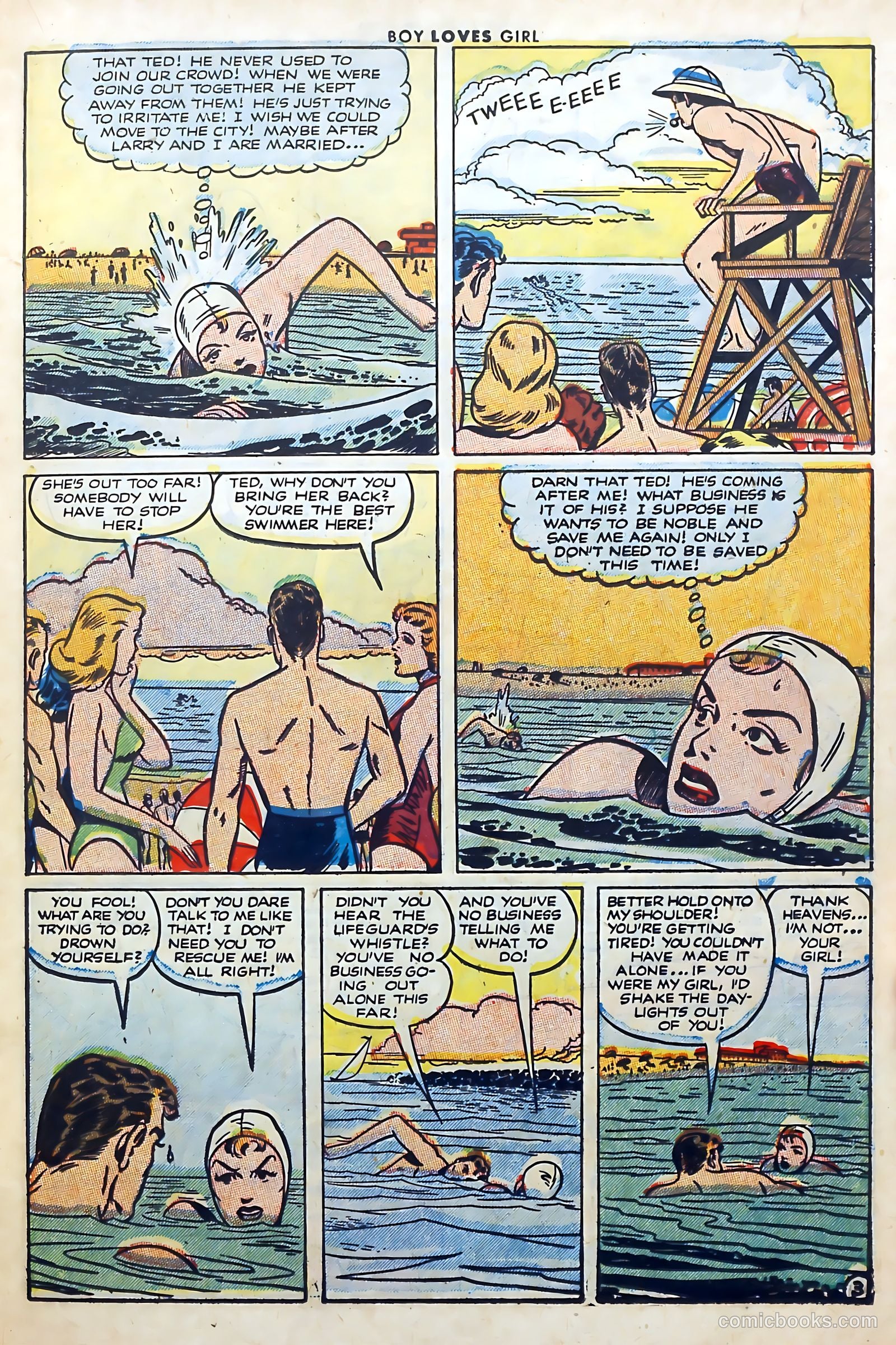 Boy Loves Girl #31 (1953) — page 15 of 37