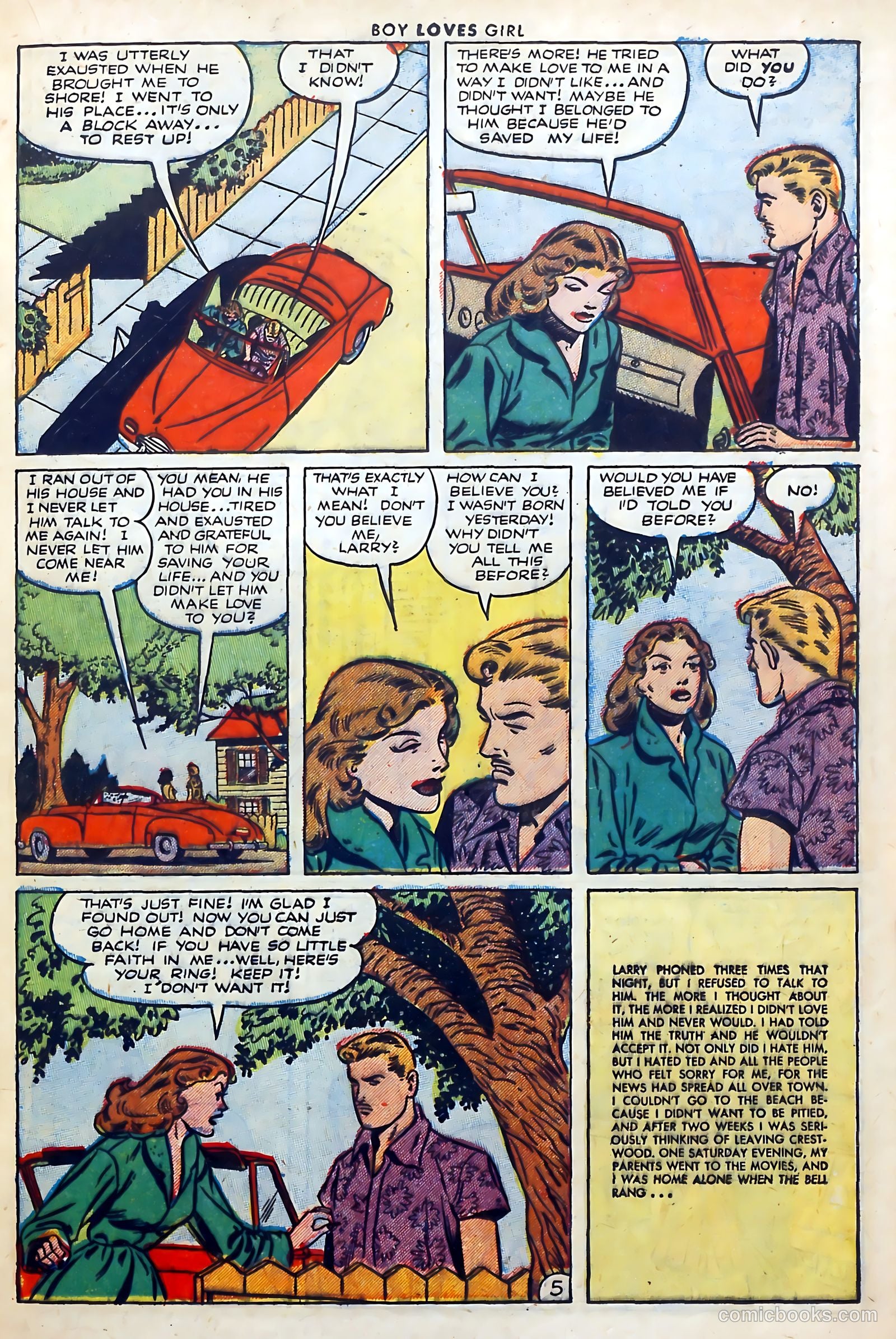 Boy Loves Girl #31 (1953) — page 17 of 37