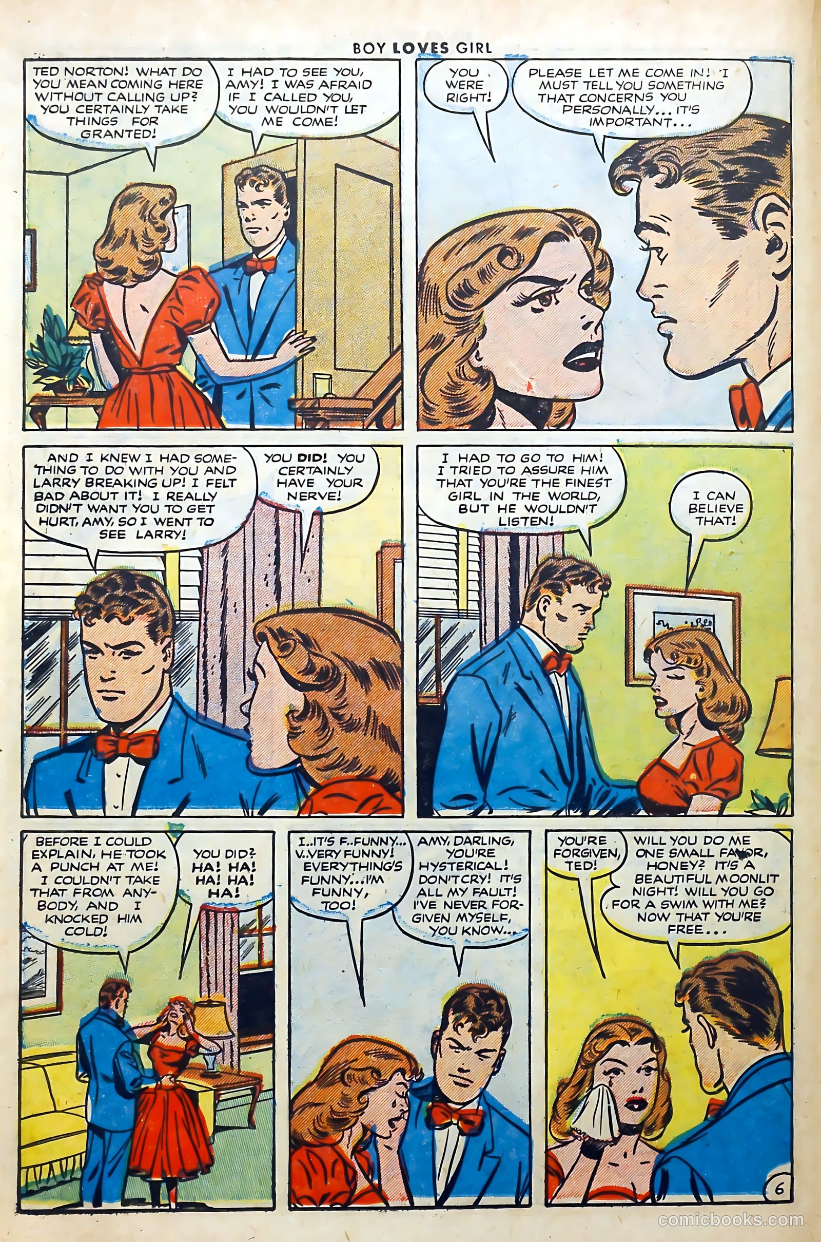 Boy Loves Girl #31 (1953) — page 18 of 37