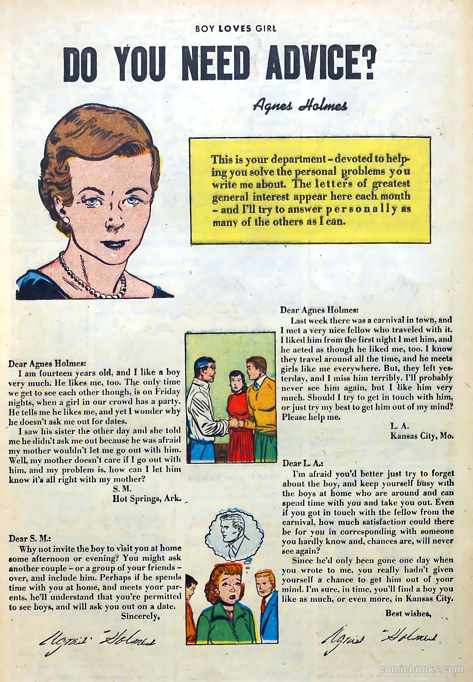 Boy Loves Girl #31 (1953) — page 20 of 37