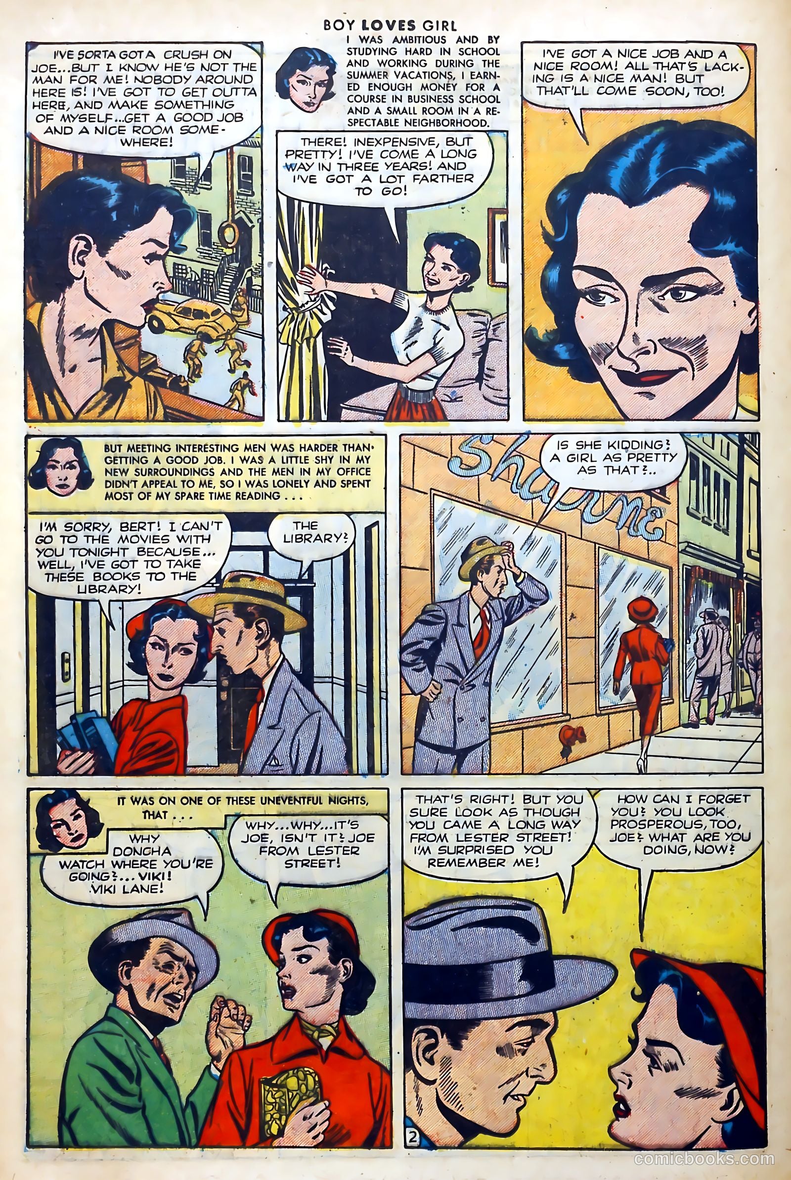 Boy Loves Girl #31 (1953) — page 24 of 37