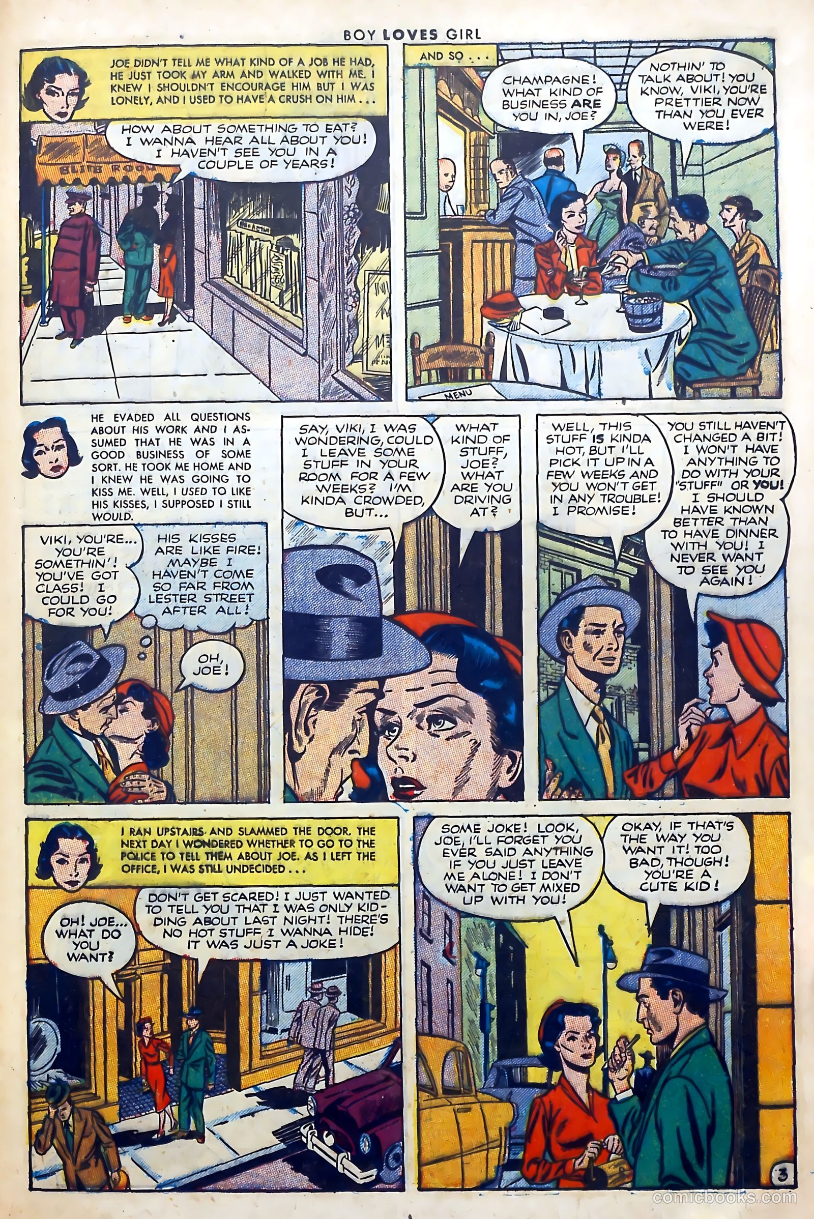 Boy Loves Girl #31 (1953) — page 25 of 37