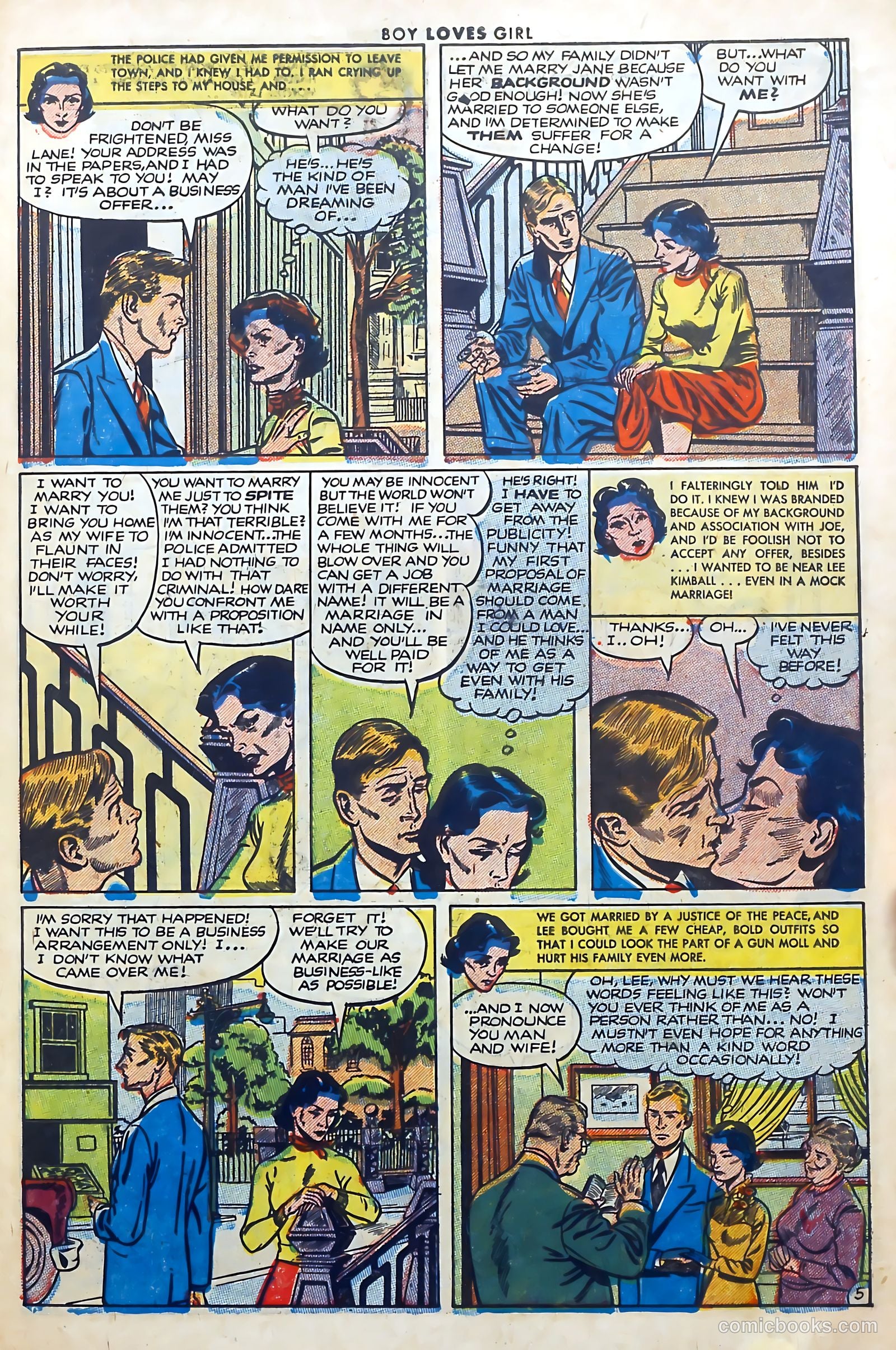 Boy Loves Girl #31 (1953) — page 27 of 37