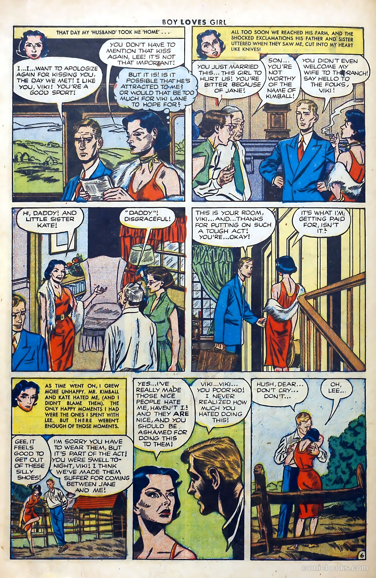 Boy Loves Girl #31 (1953) — page 28 of 37