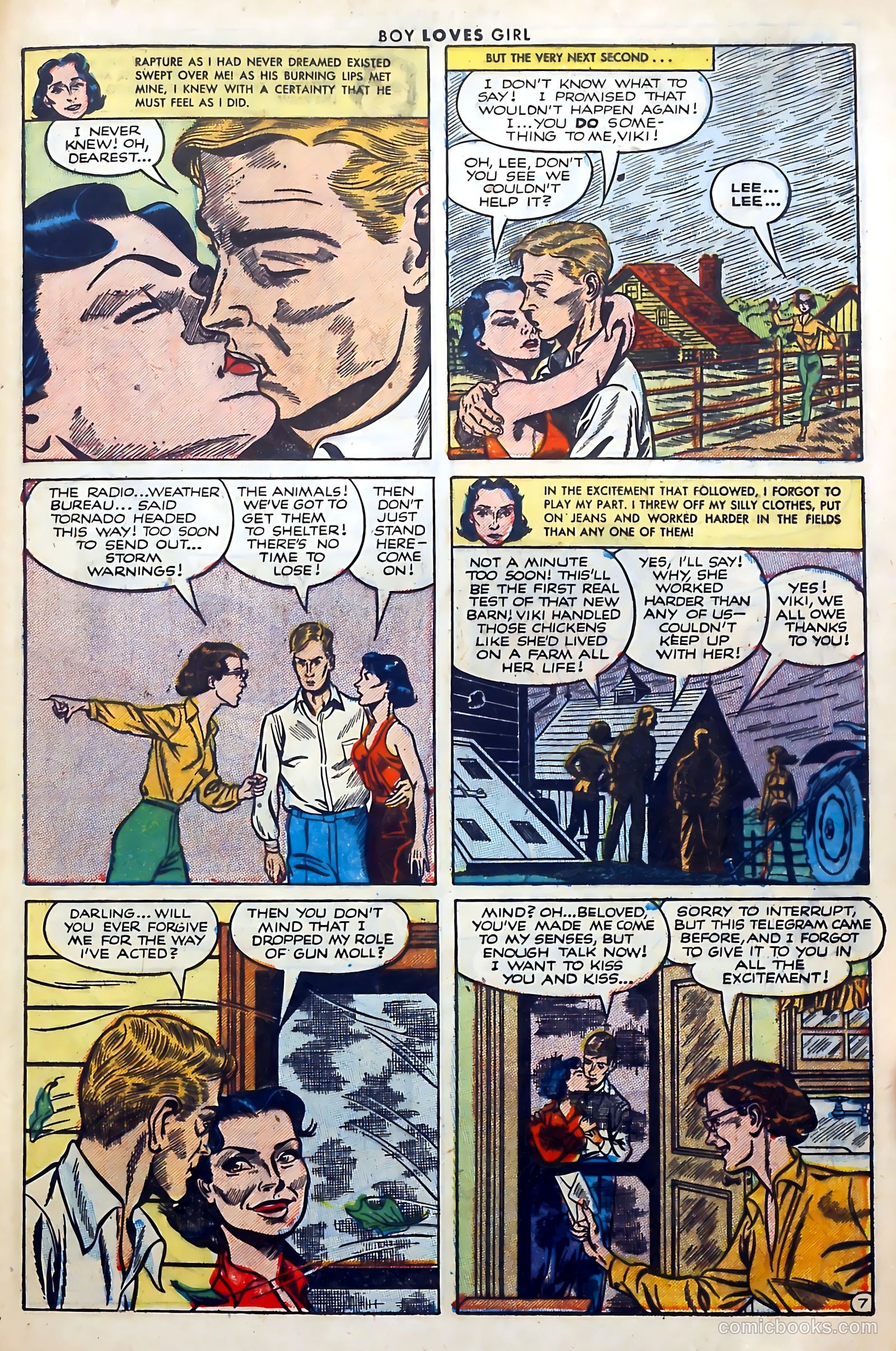 Boy Loves Girl #31 (1953) — page 29 of 37