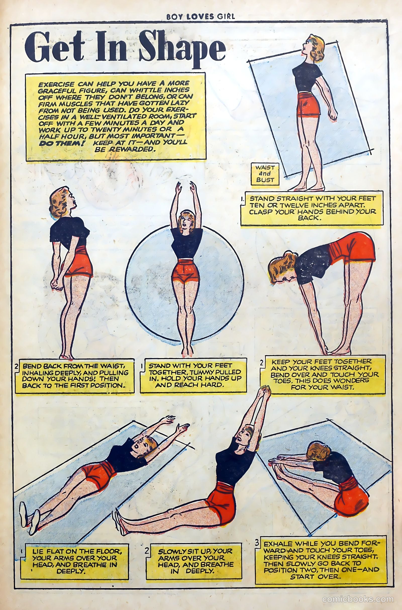 Boy Loves Girl #31 (1953) — page 31 of 37
