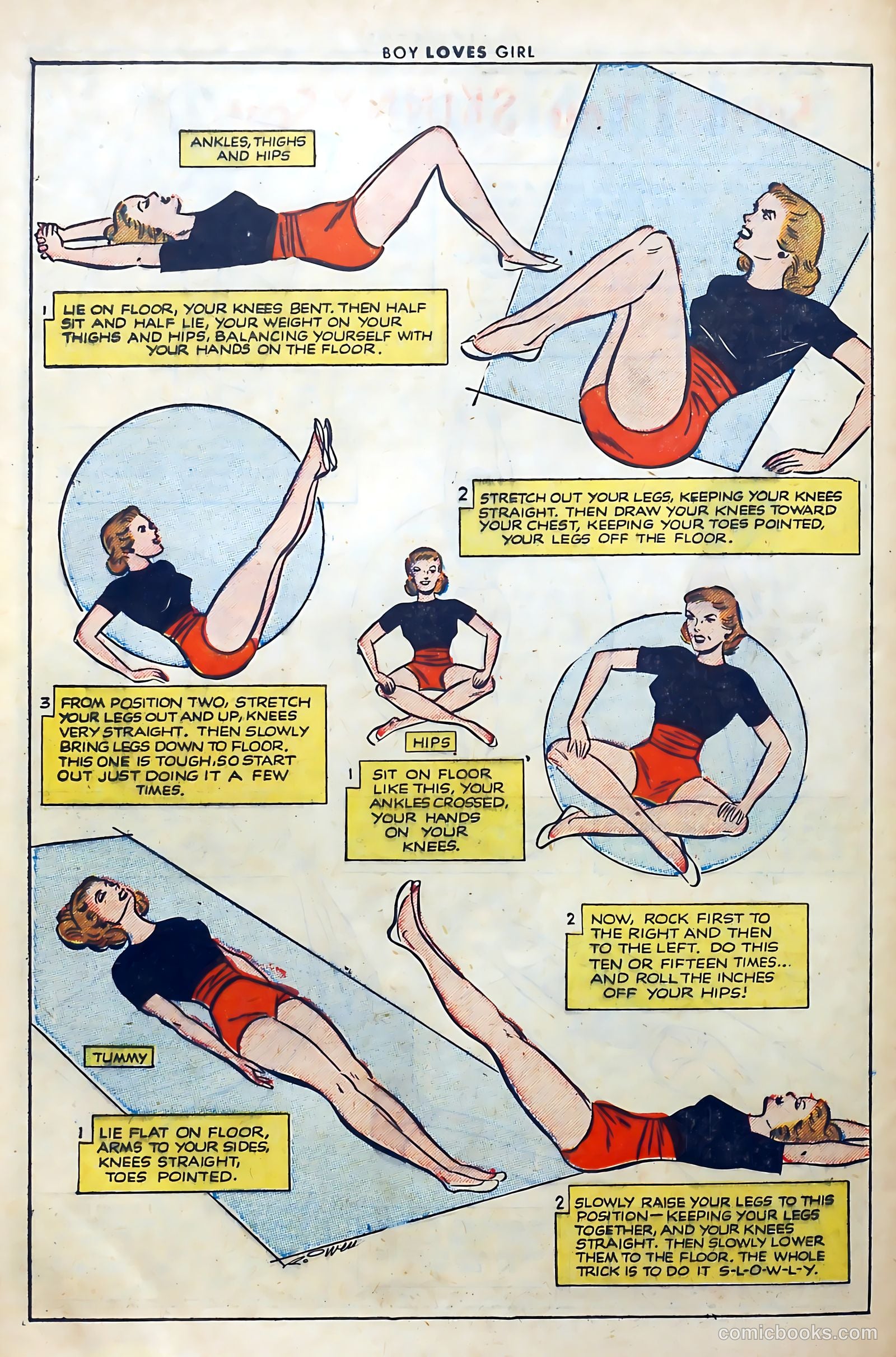 Boy Loves Girl #31 (1953) — page 32 of 37