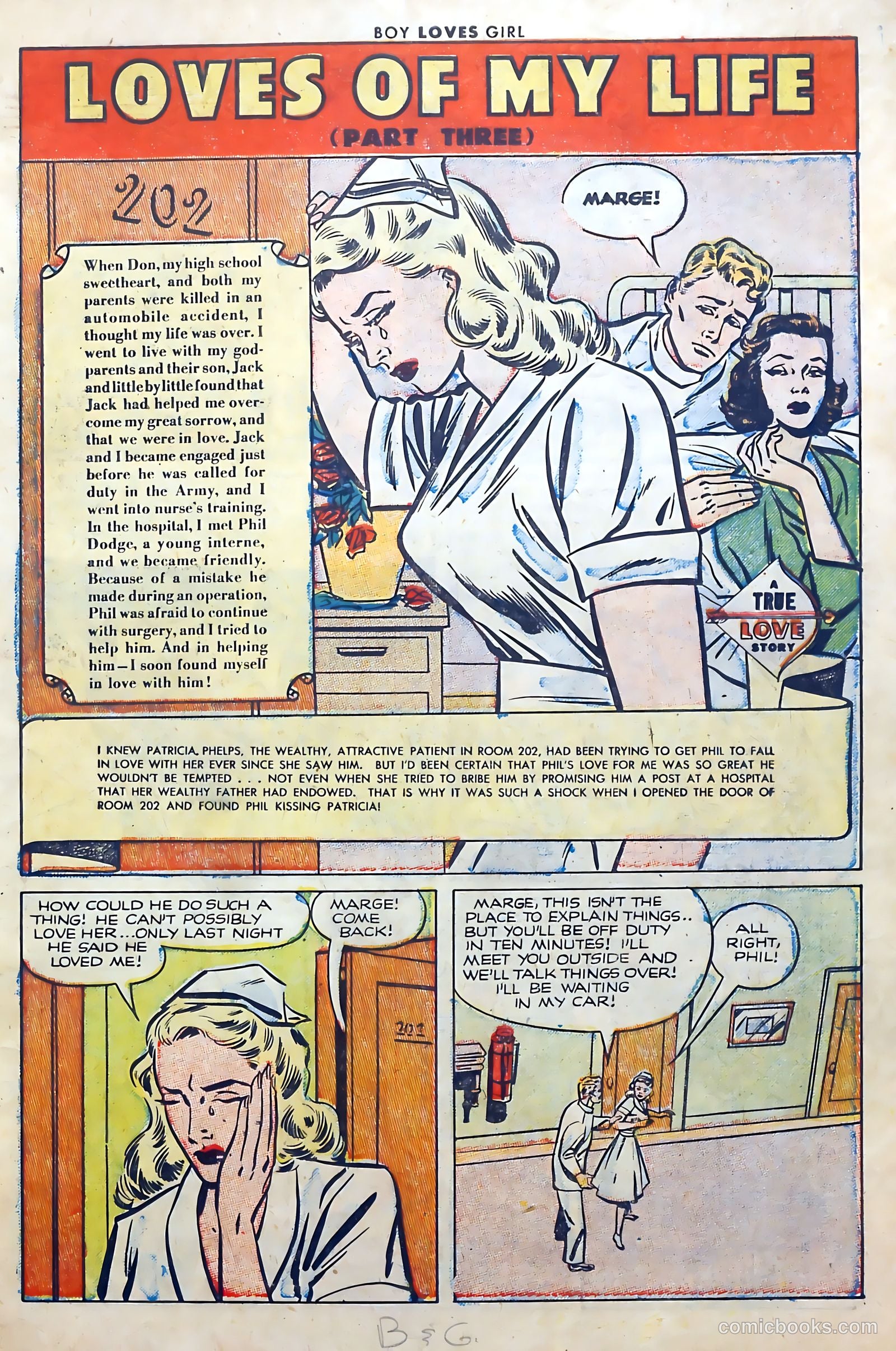 Boy Loves Girl #32 (1953) — page 3 of 36