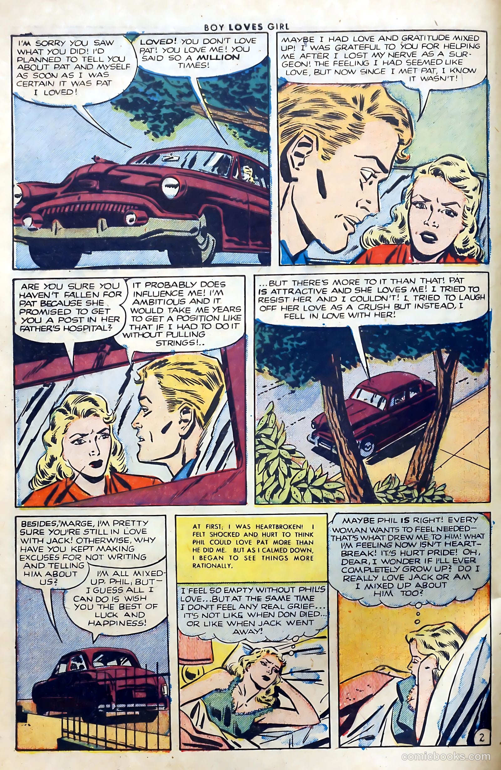 Boy Loves Girl #32 (1953) — page 4 of 36