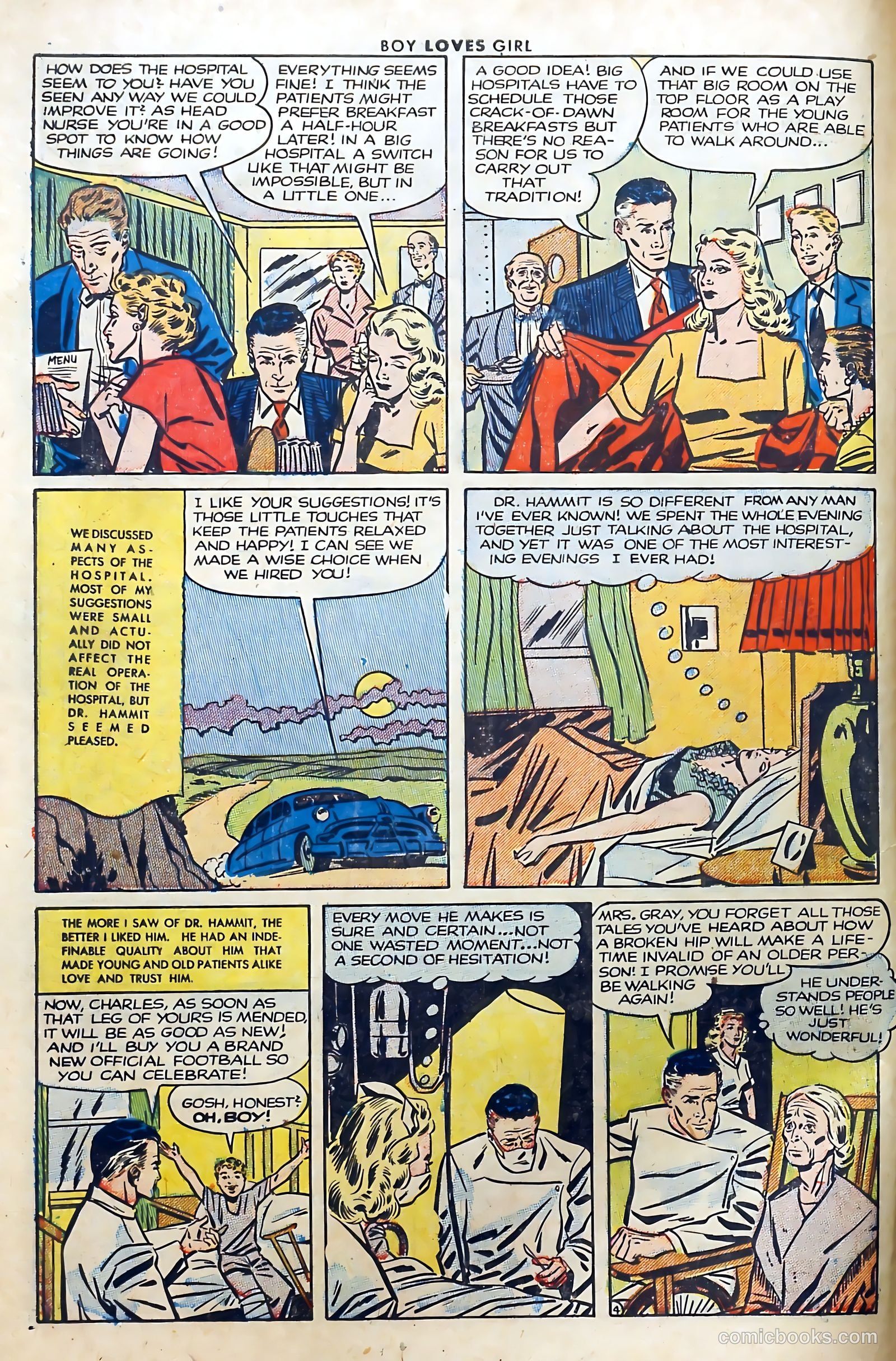 Boy Loves Girl #32 (1953) — page 6 of 36