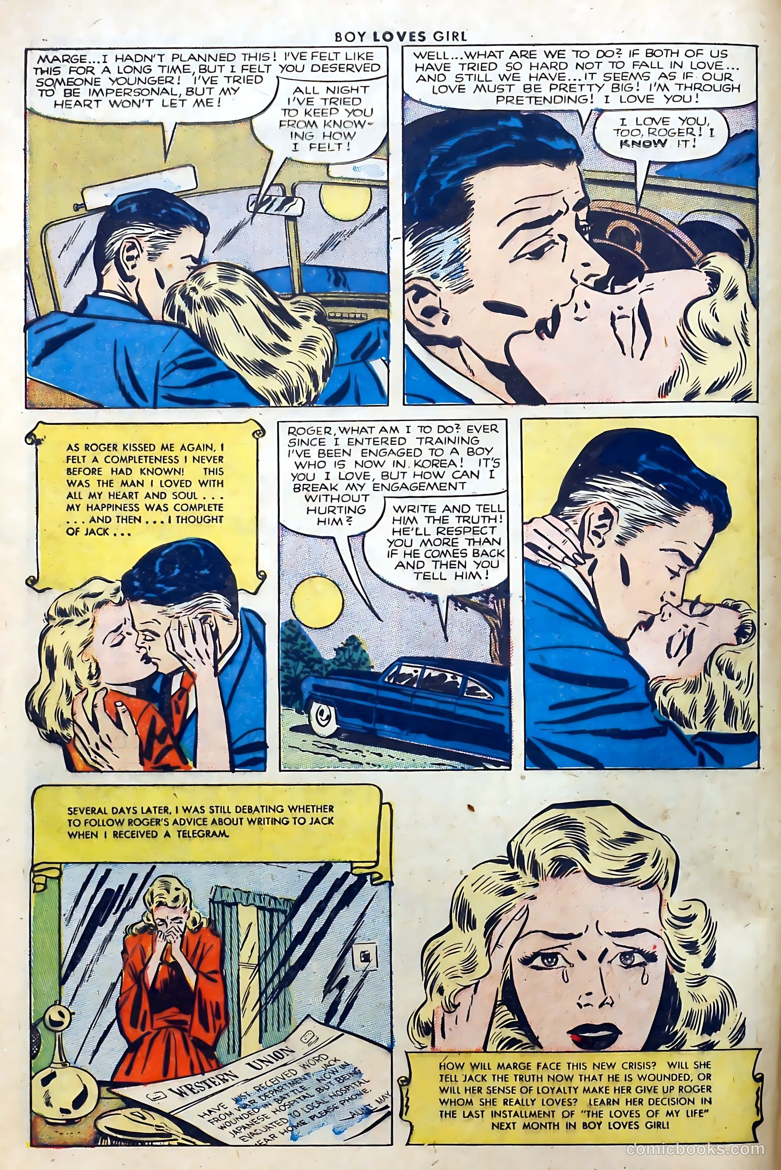 Boy Loves Girl #32 (1953) — page 8 of 36