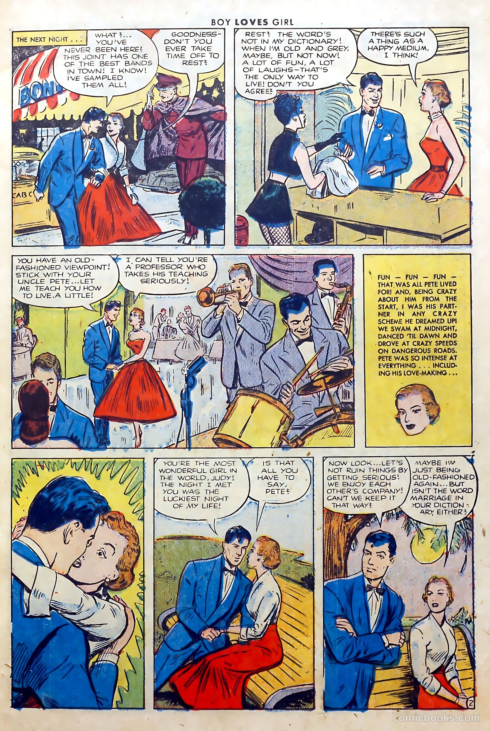 Boy Loves Girl #32 (1953) — page 11 of 36