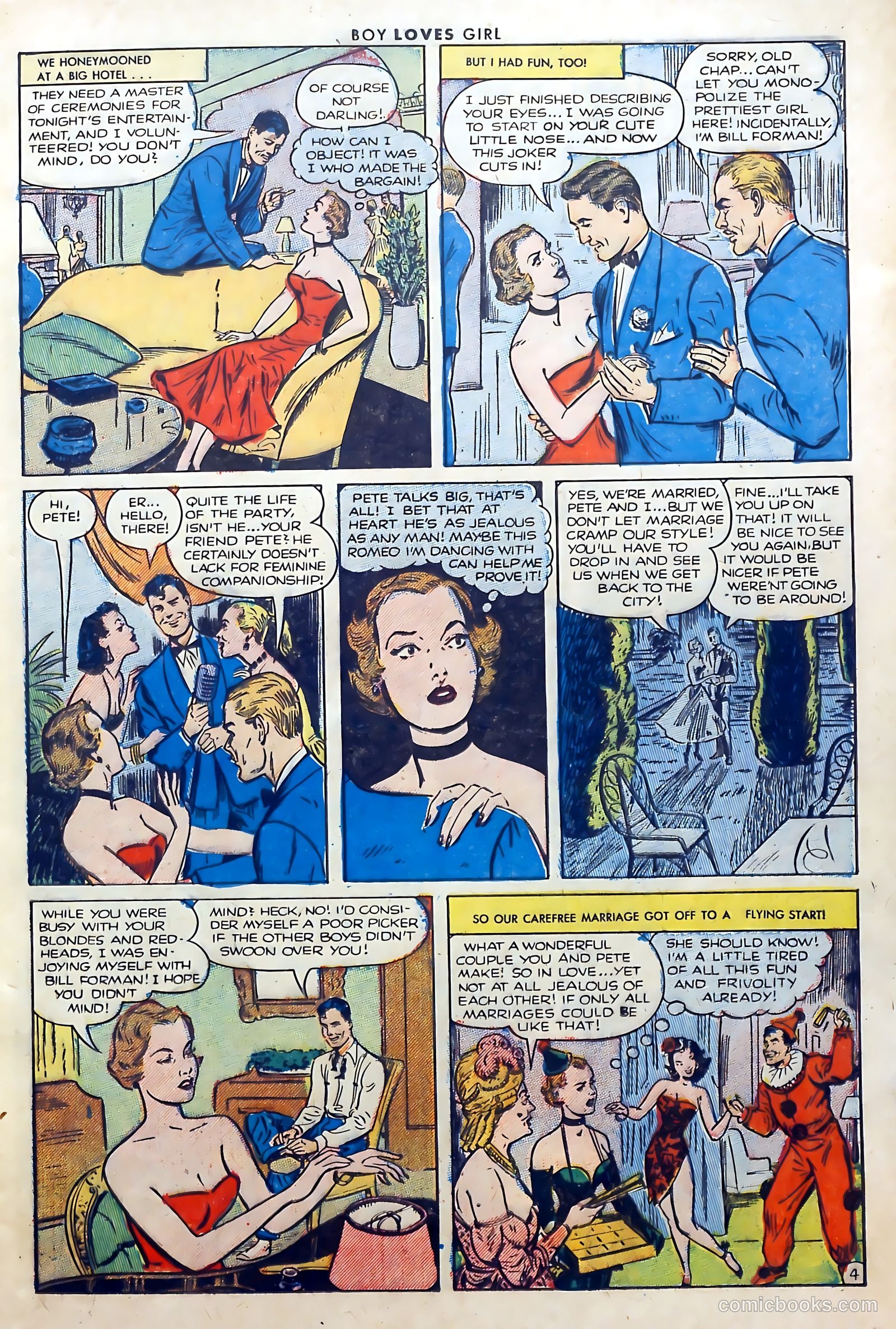 Boy Loves Girl #32 (1953) — page 13 of 36