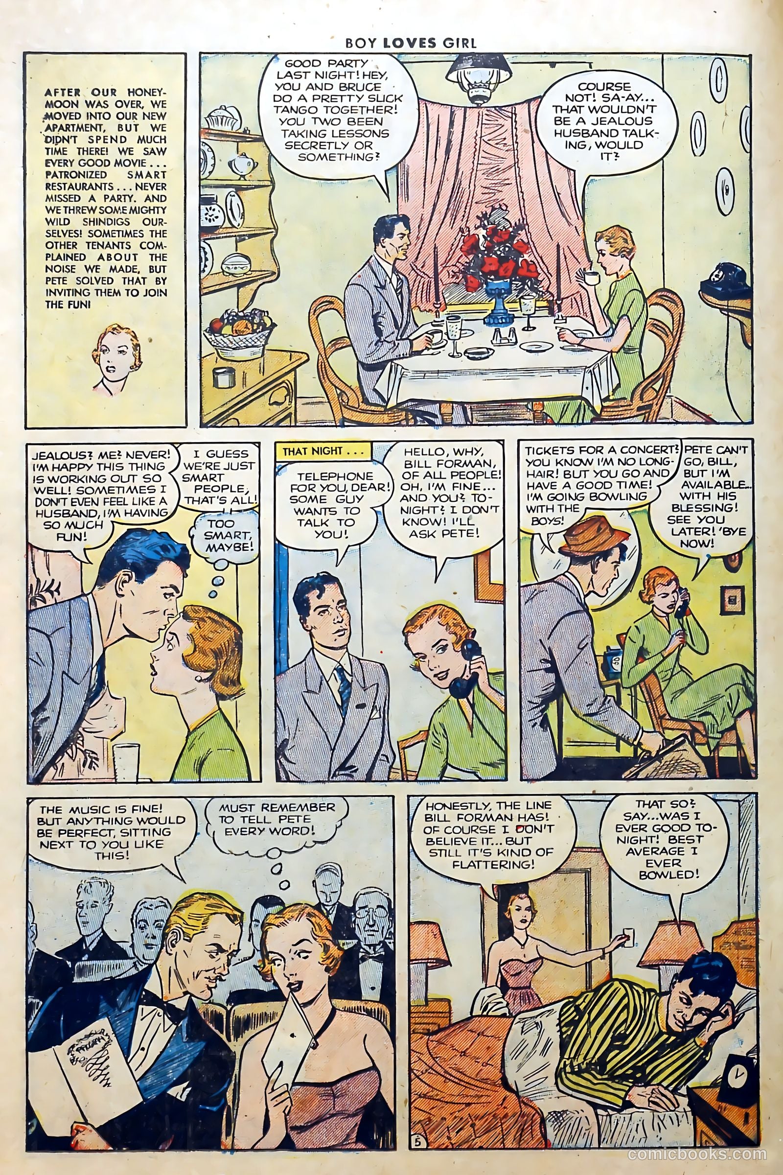 Boy Loves Girl #32 (1953) — page 14 of 36