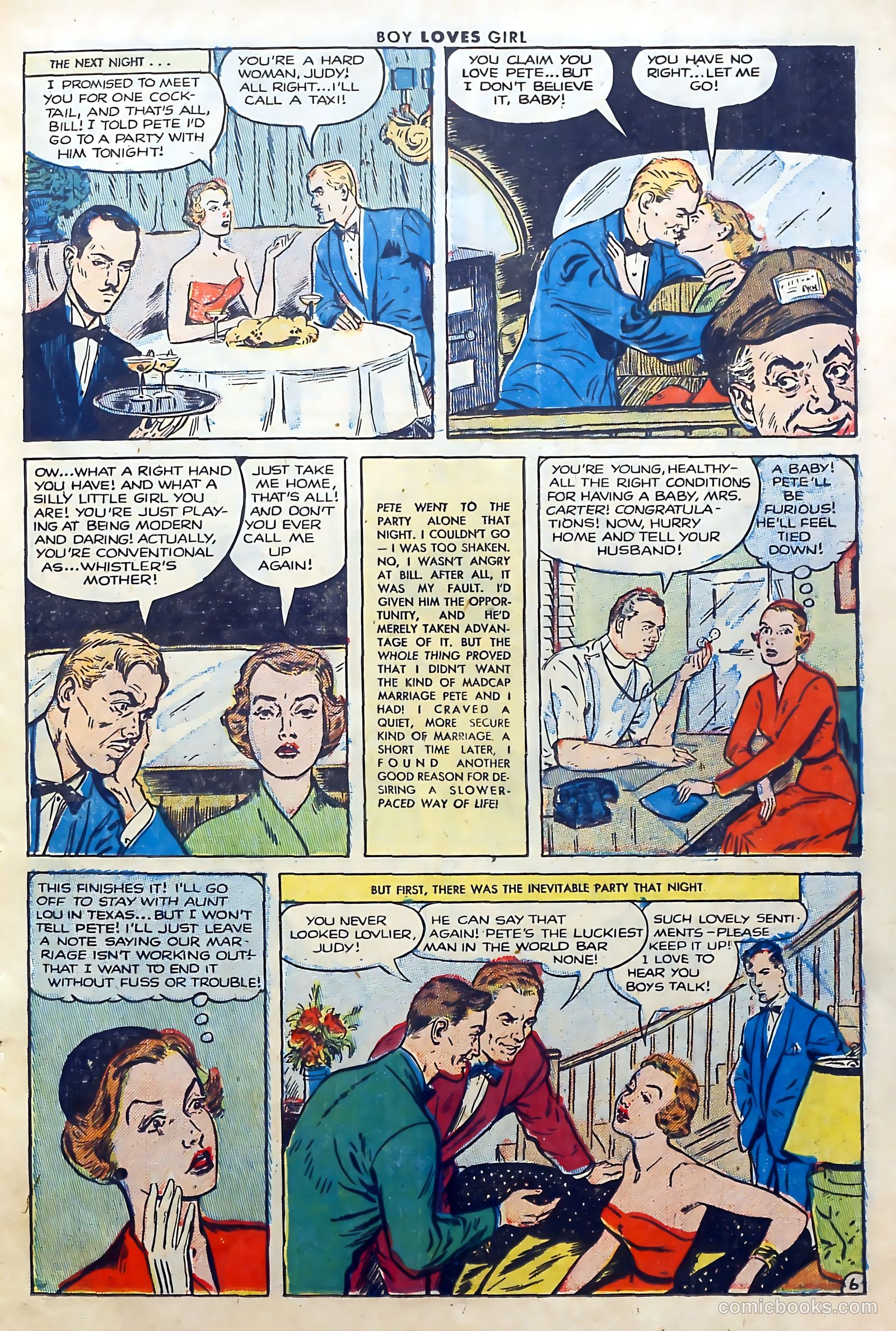 Boy Loves Girl #32 (1953) — page 15 of 36