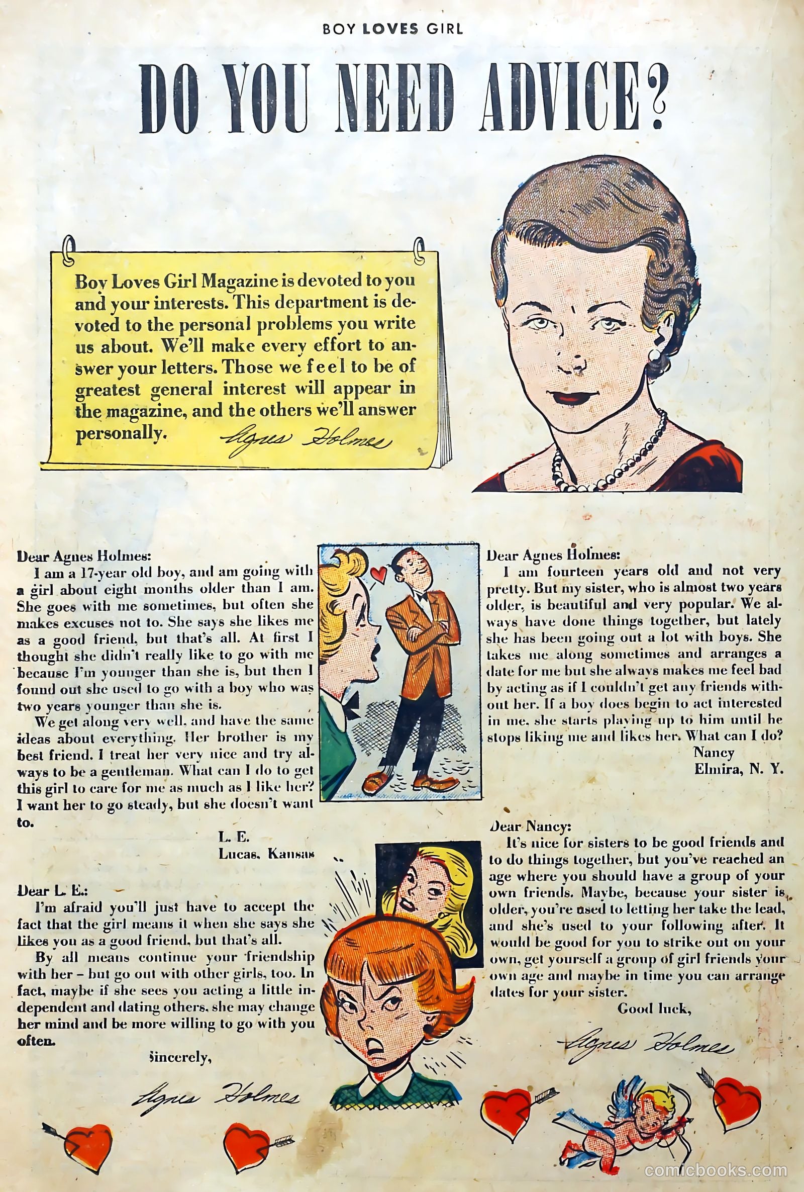 Boy Loves Girl #32 (1953) — page 18 of 36