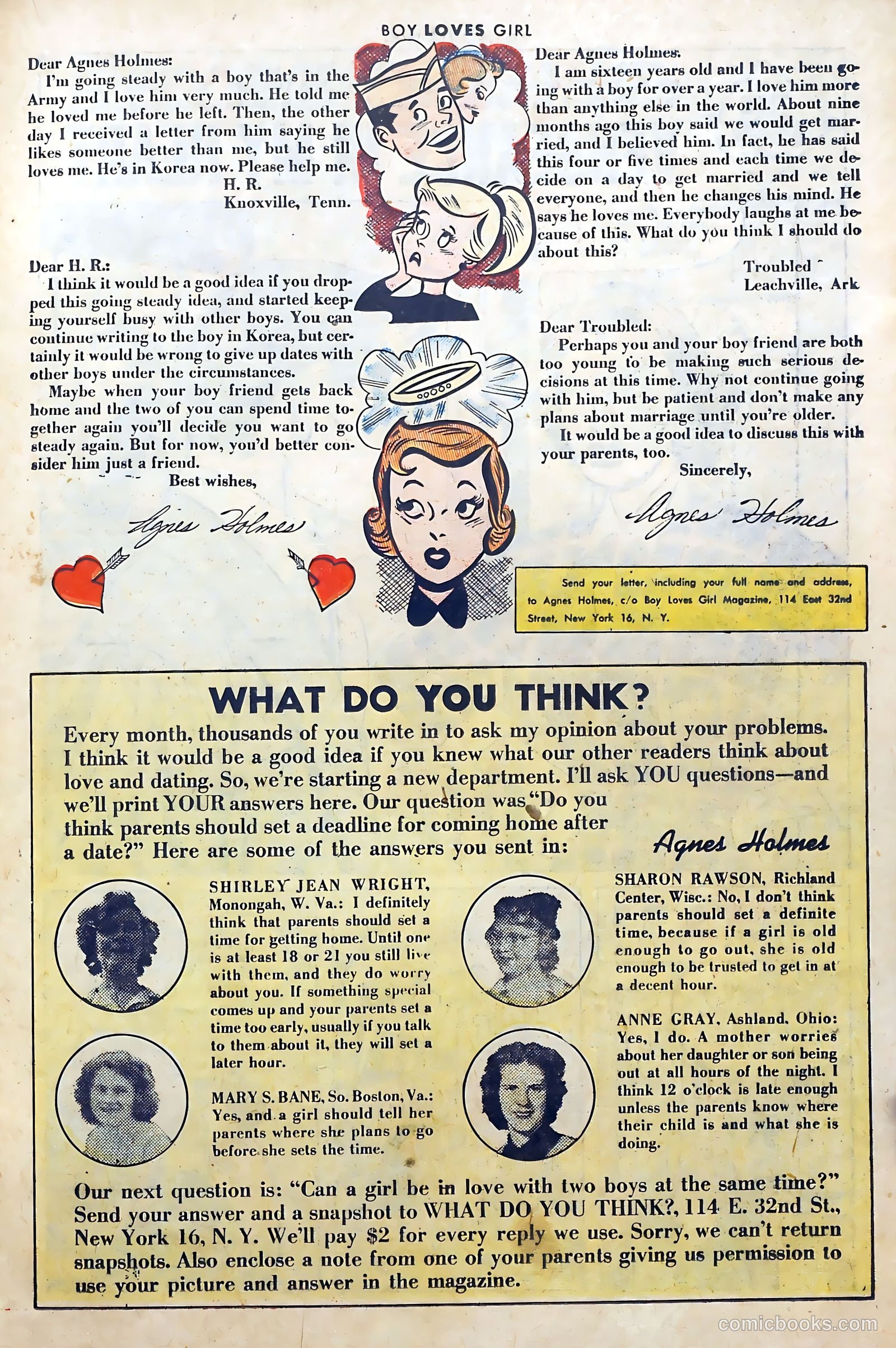 Boy Loves Girl #32 (1953) — page 19 of 36