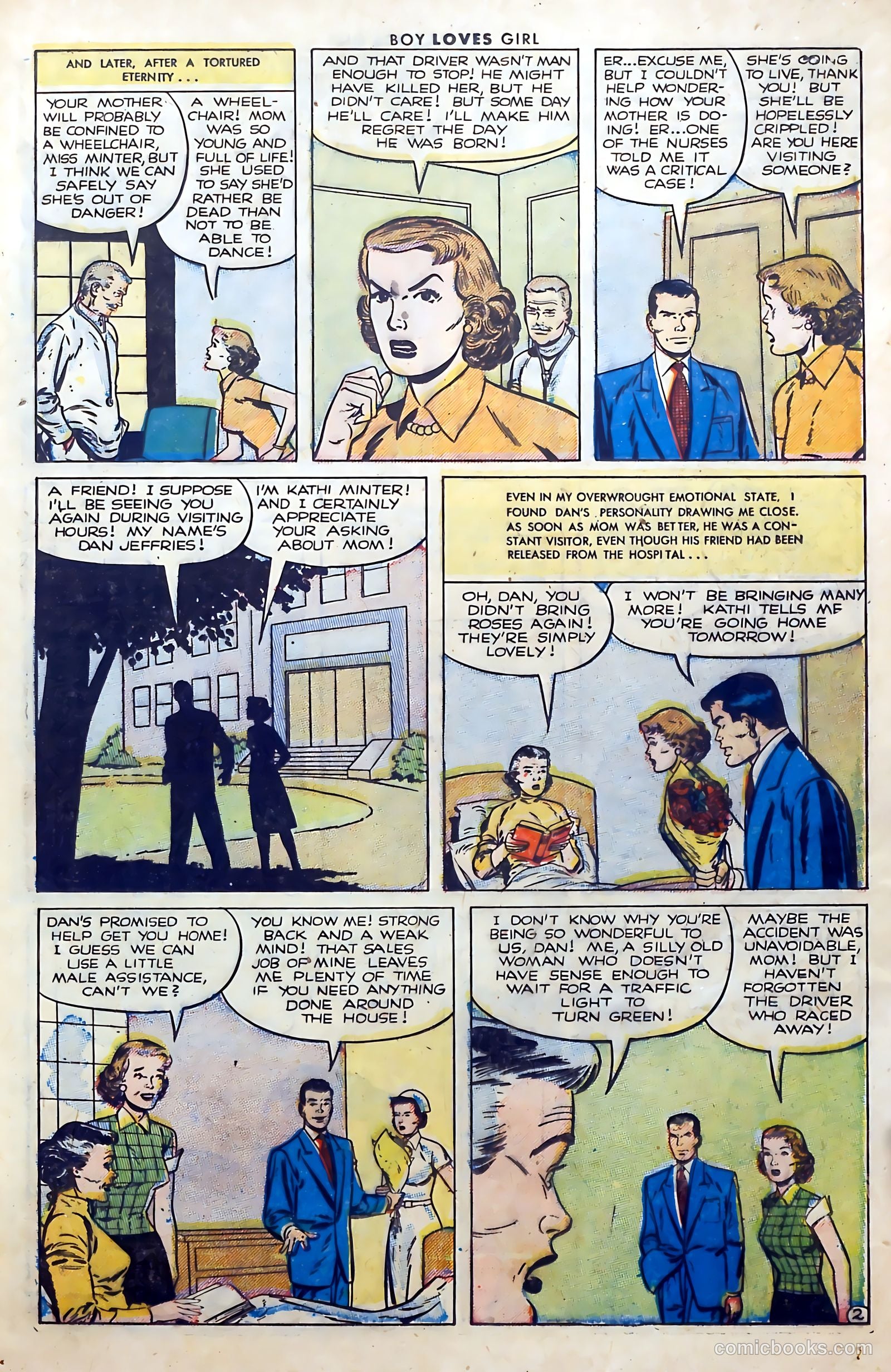 Boy Loves Girl #32 (1953) — page 21 of 36