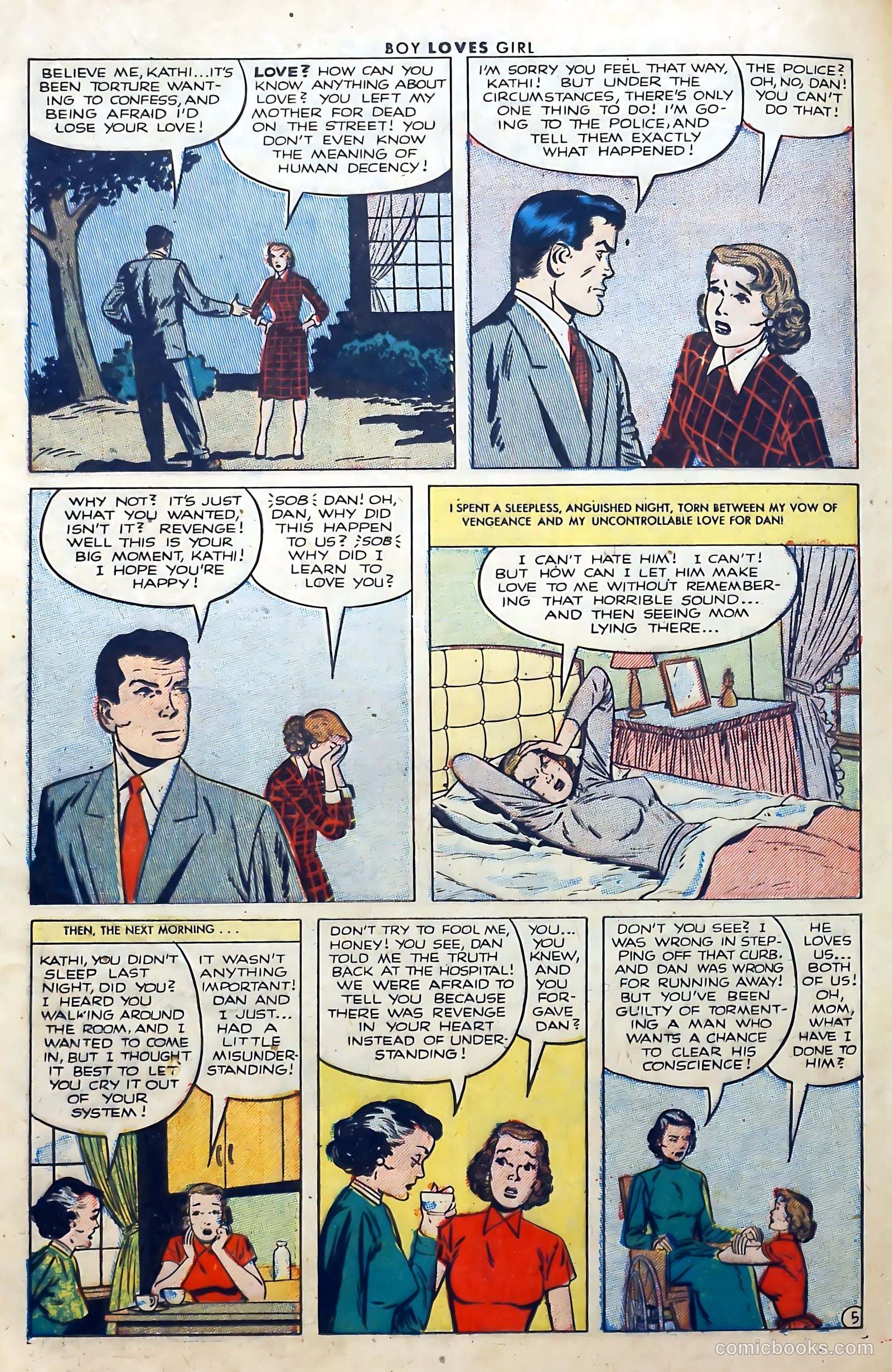 Boy Loves Girl #32 (1953) — page 24 of 36