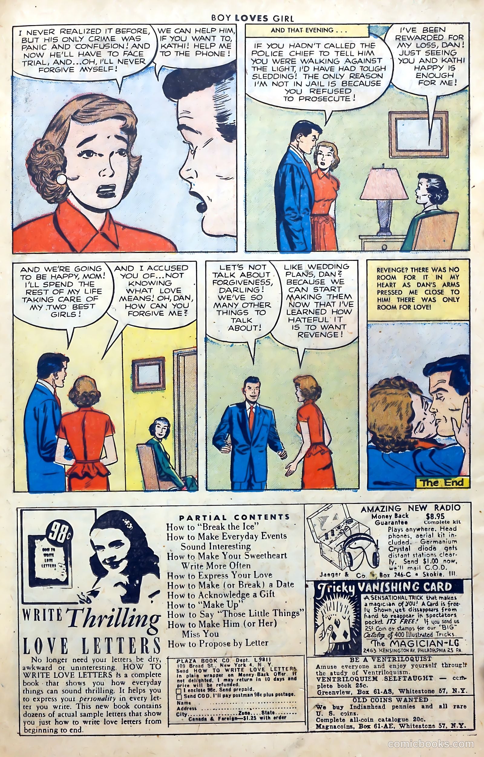 Boy Loves Girl #32 (1953) — page 25 of 36