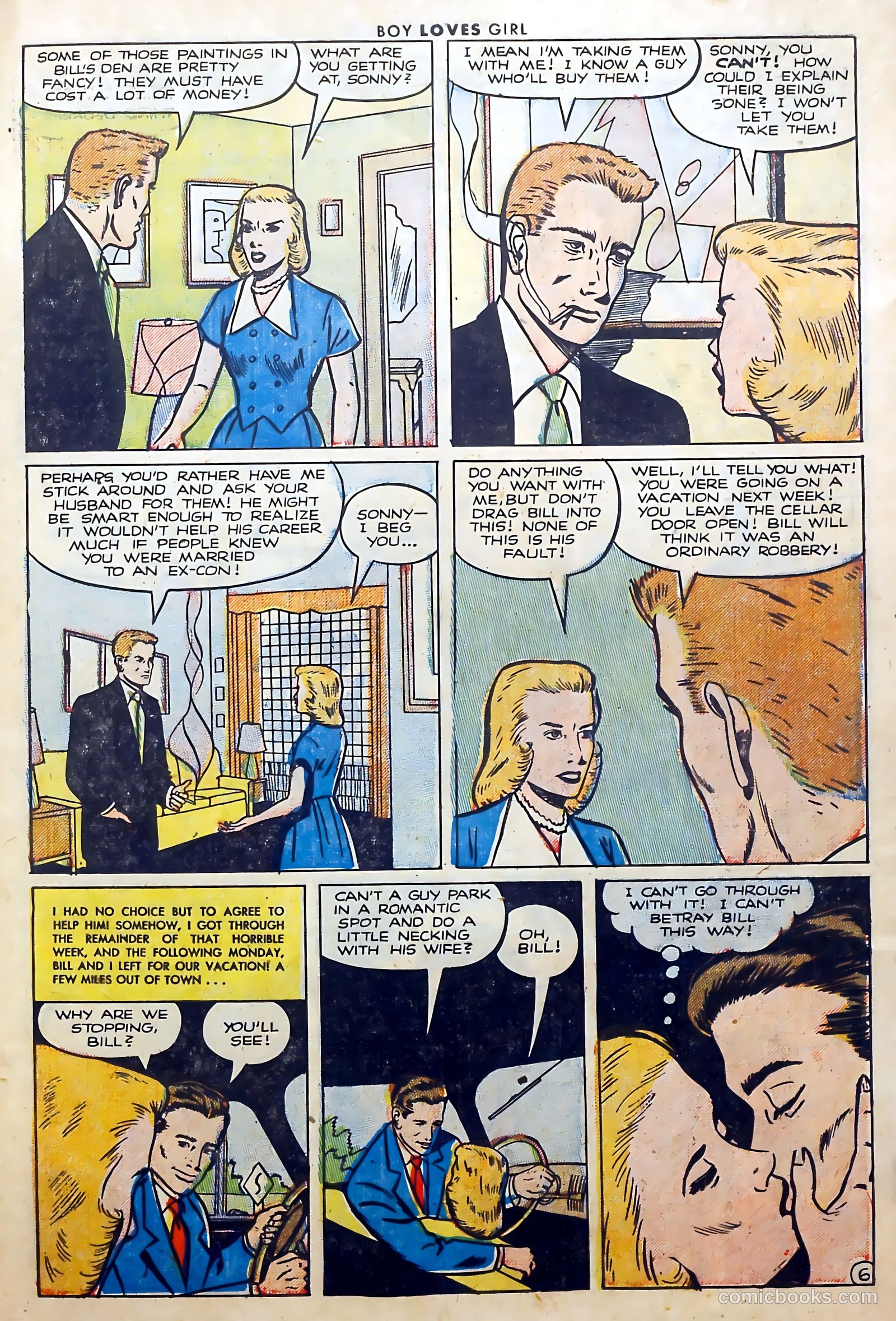 Boy Loves Girl #32 (1953) — page 31 of 36