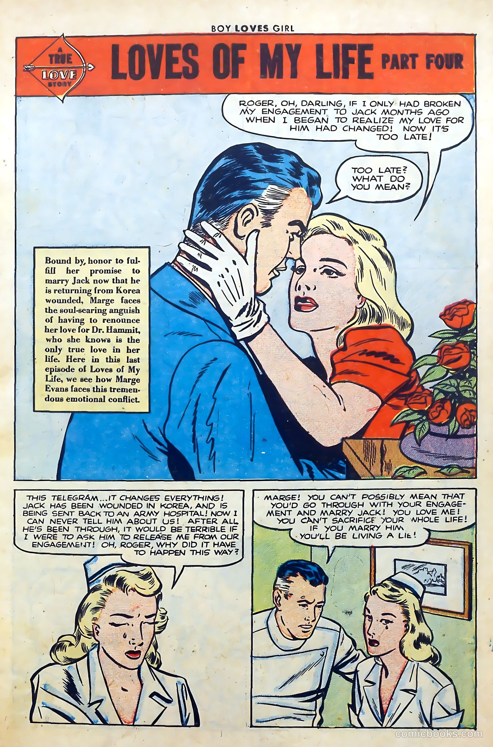 Boy Loves Girl #33 (1953) — page 3 of 36