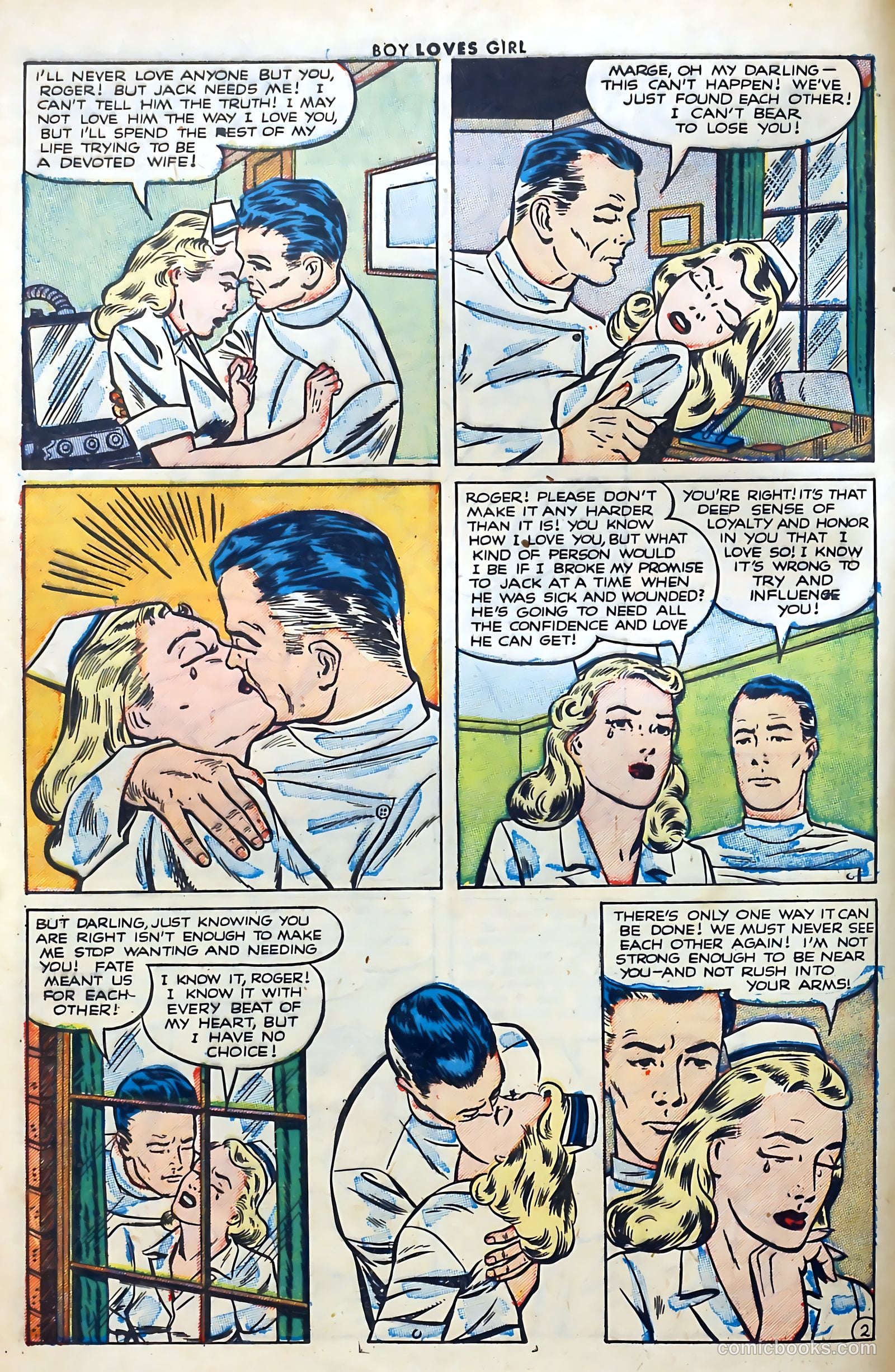 Boy Loves Girl #33 (1953) — page 4 of 36