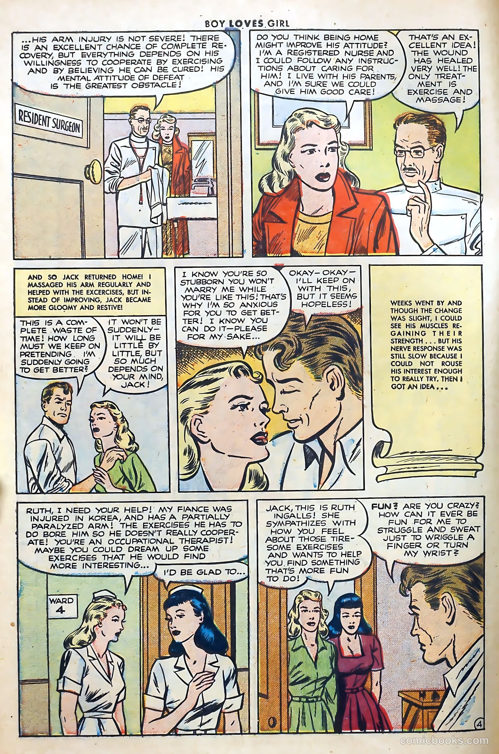 Boy Loves Girl #33 (1953) — page 6 of 36