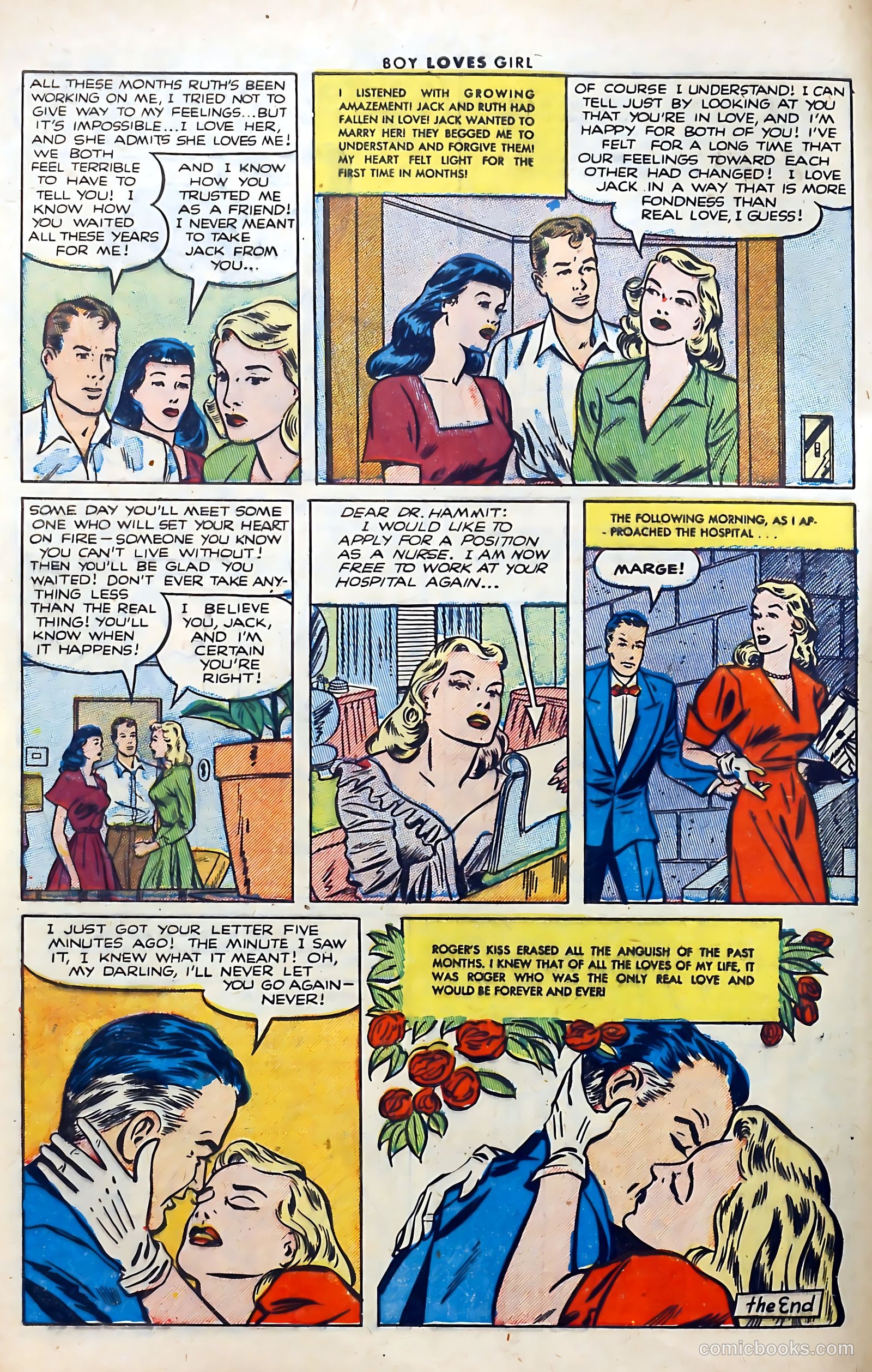 Boy Loves Girl #33 (1953) — page 8 of 36
