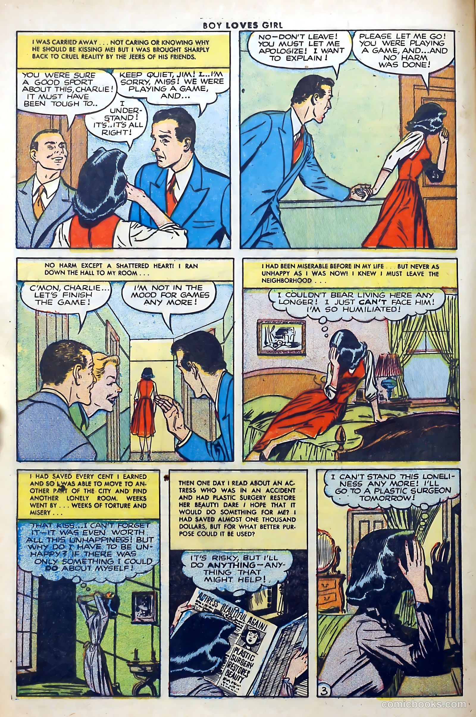 Boy Loves Girl #33 (1953) — page 12 of 36