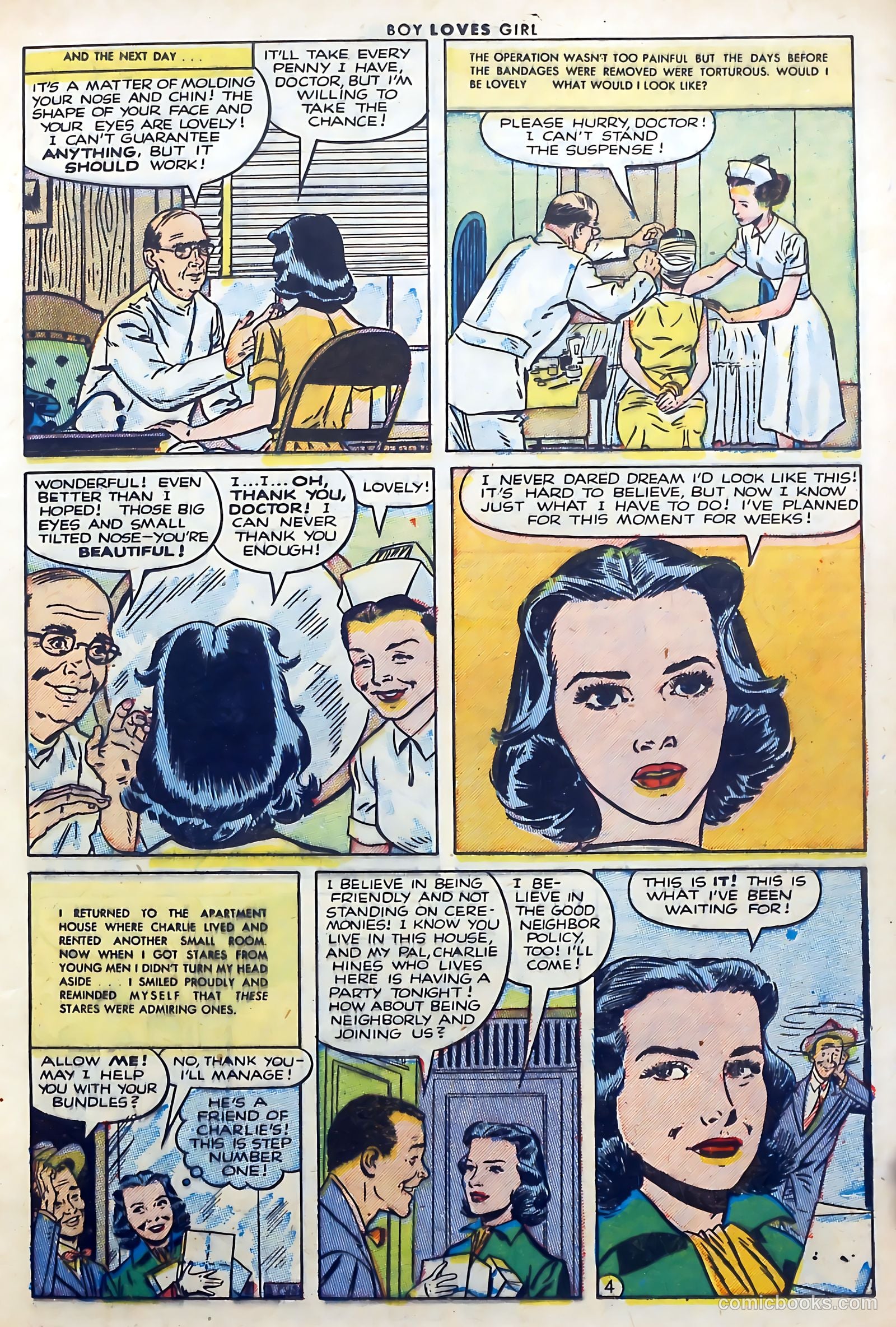 Boy Loves Girl #33 (1953) — page 13 of 36