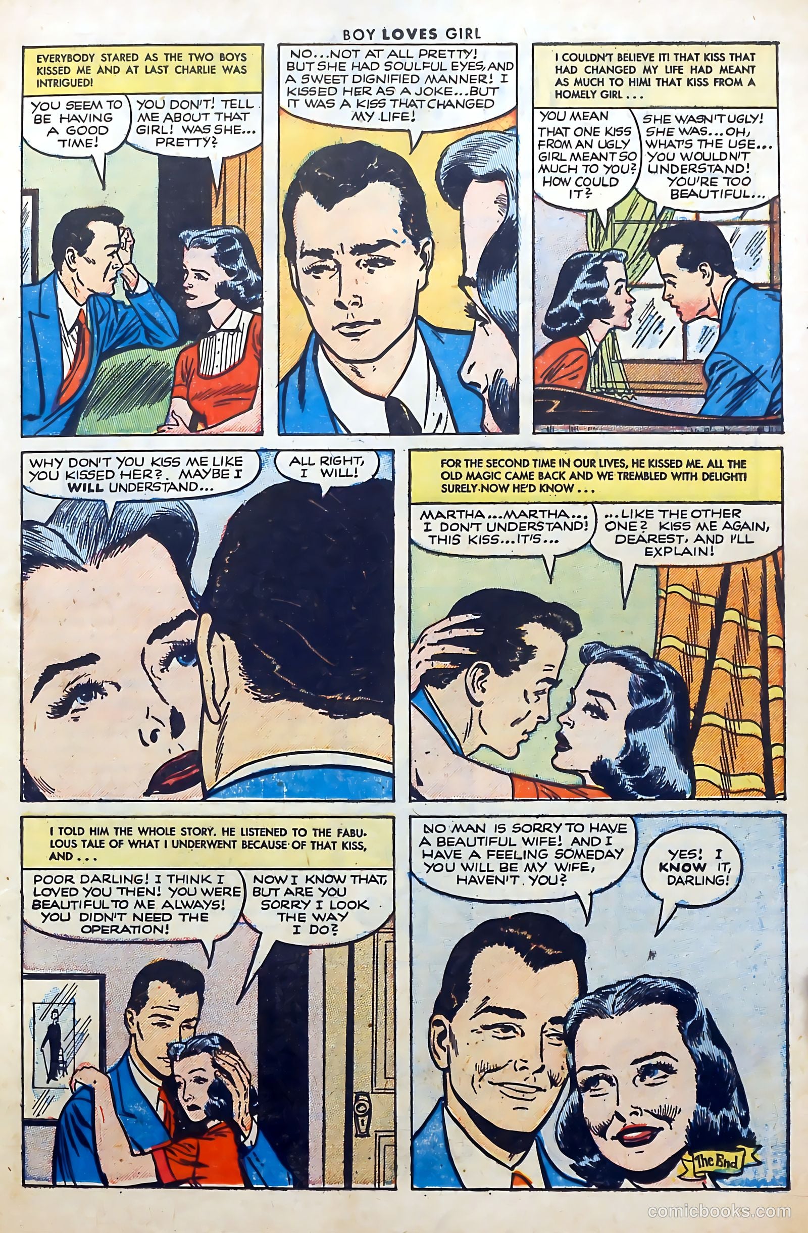 Boy Loves Girl #33 (1953) — page 15 of 36