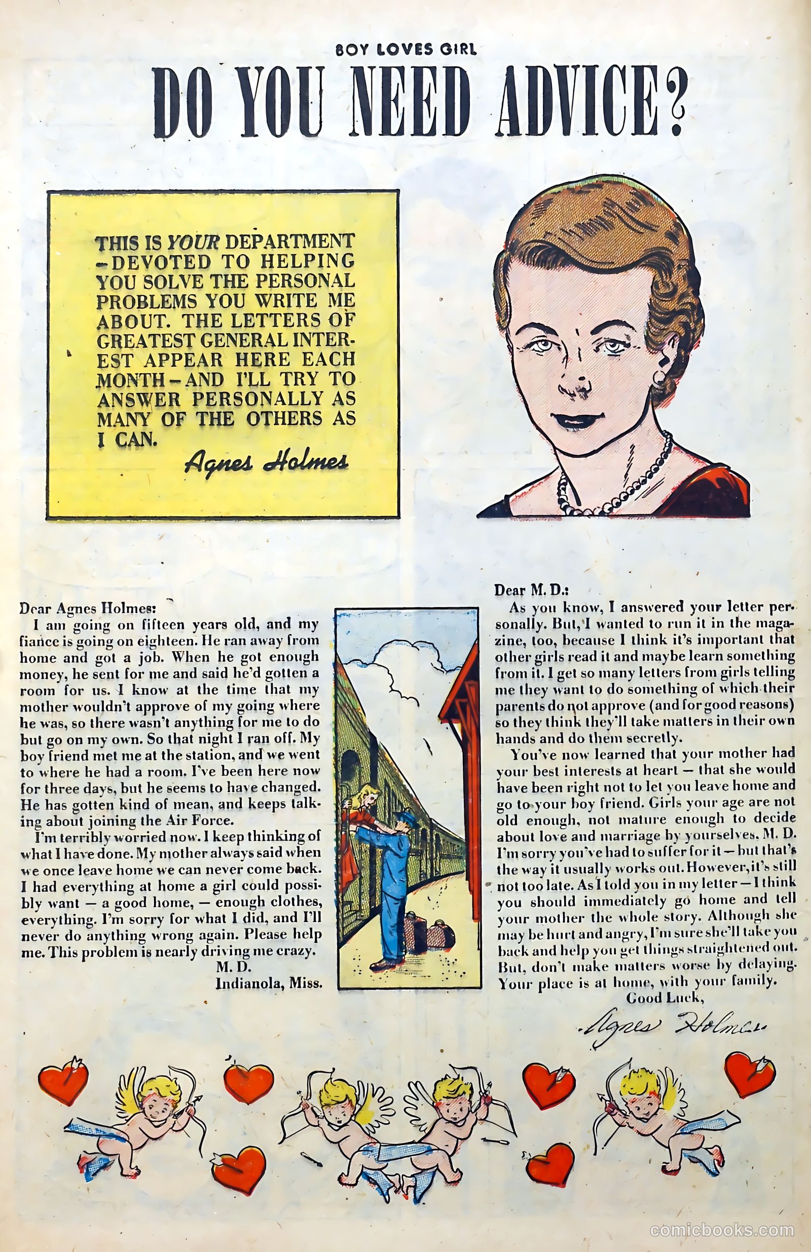 Boy Loves Girl #33 (1953) — page 16 of 36
