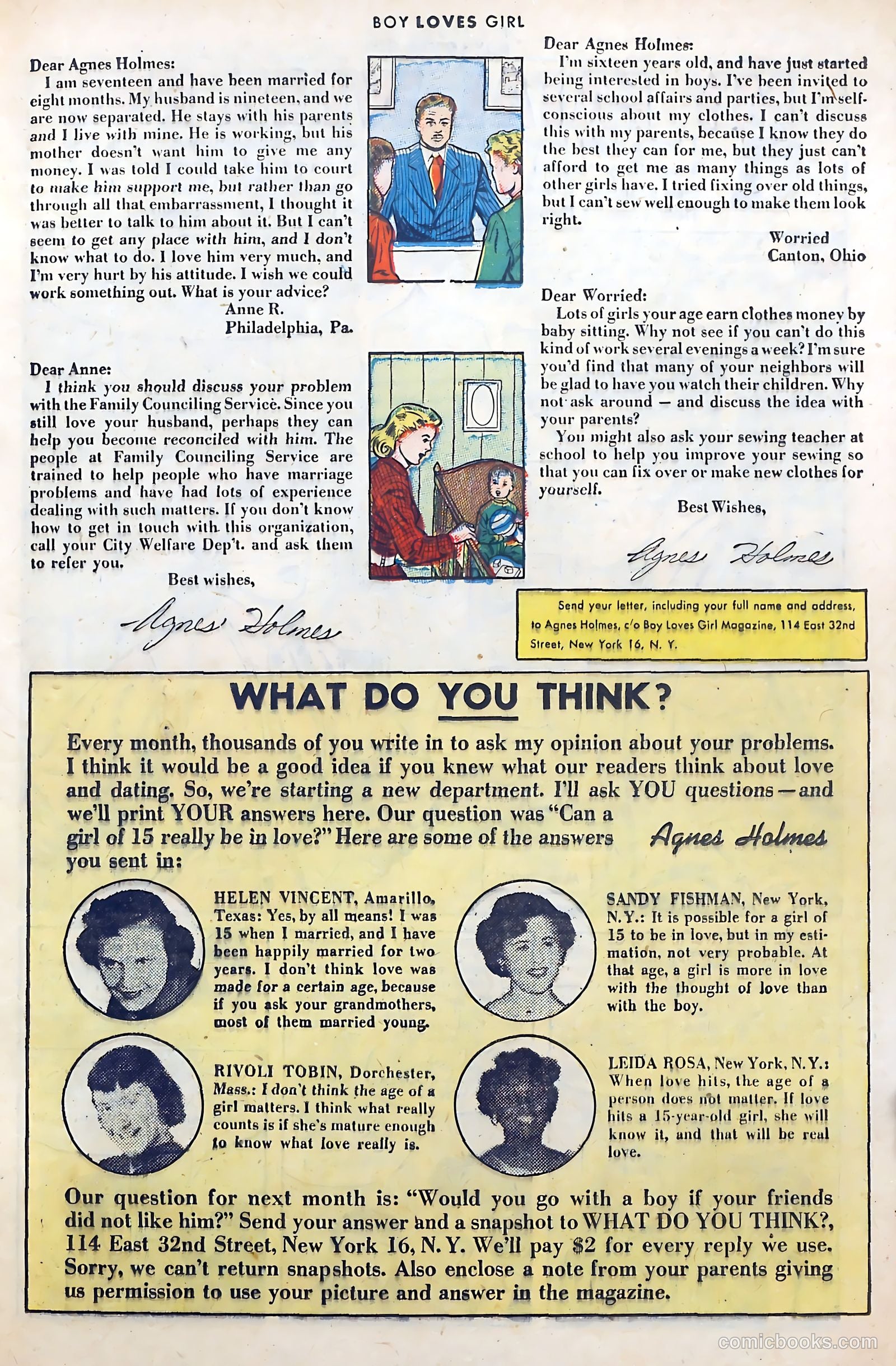 Boy Loves Girl #33 (1953) — page 17 of 36