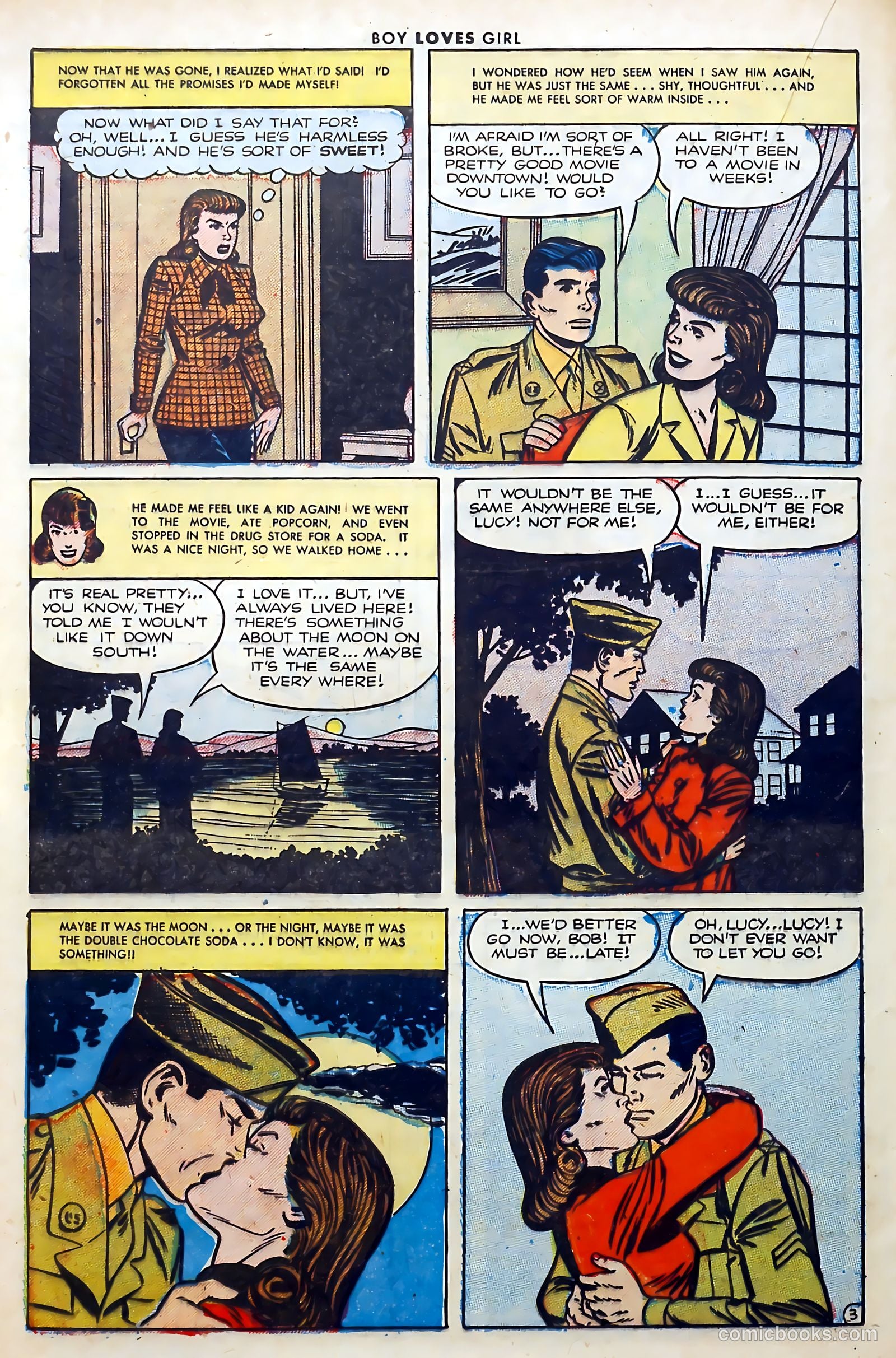 Boy Loves Girl #33 (1953) — page 20 of 36
