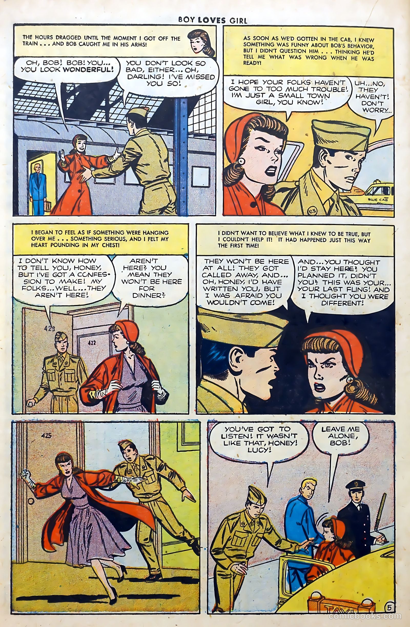Boy Loves Girl #33 (1953) — page 22 of 36