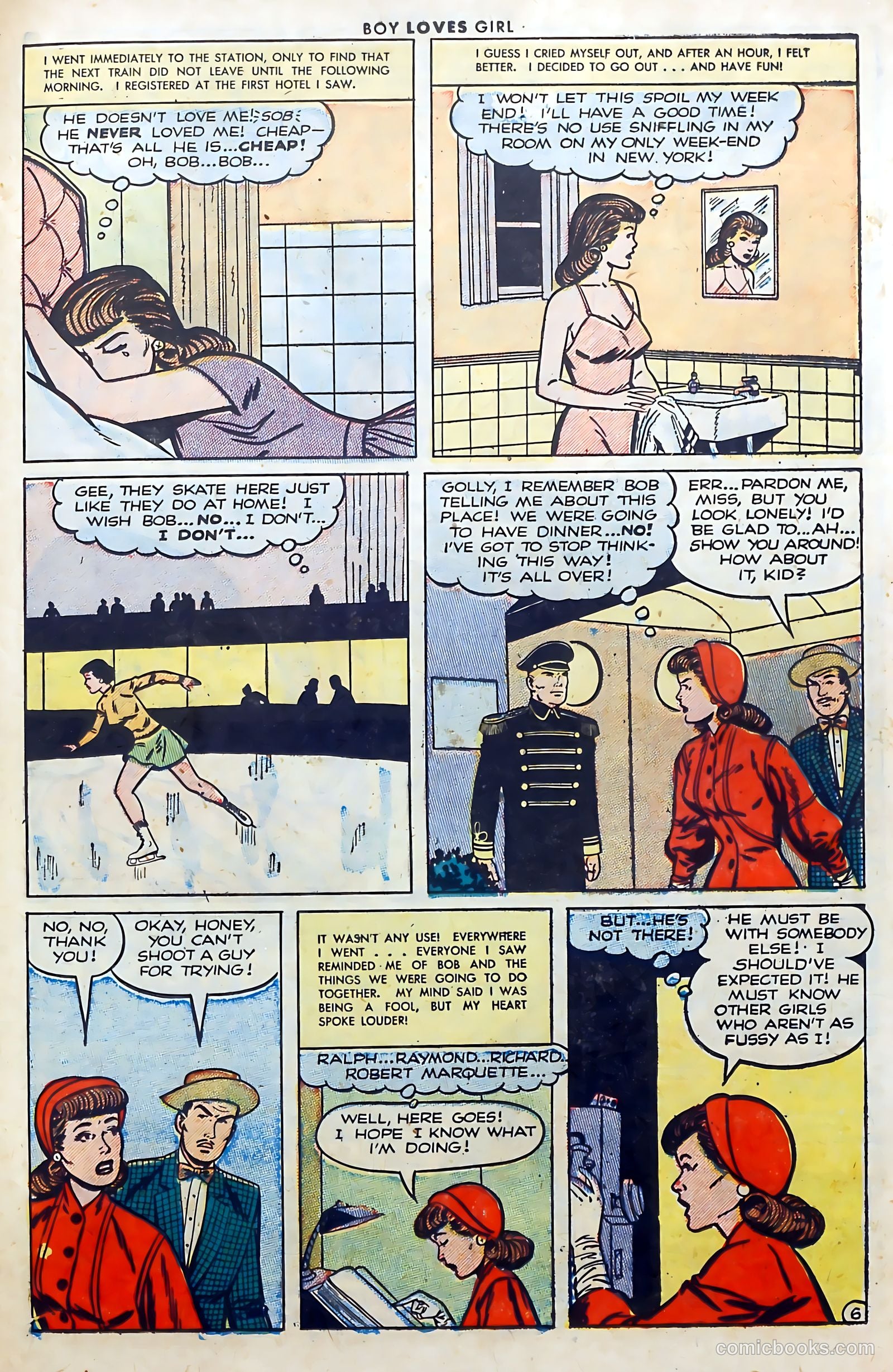 Boy Loves Girl #33 (1953) — page 23 of 36