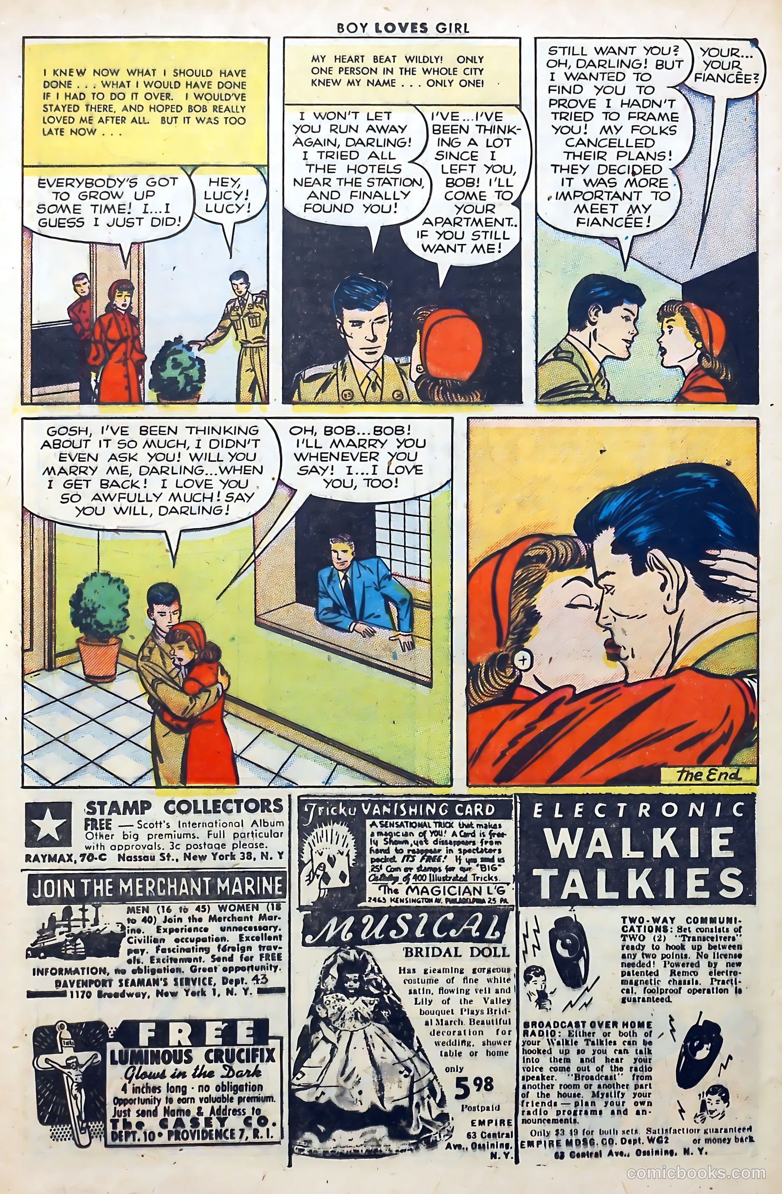 Boy Loves Girl #33 (1953) — page 24 of 36