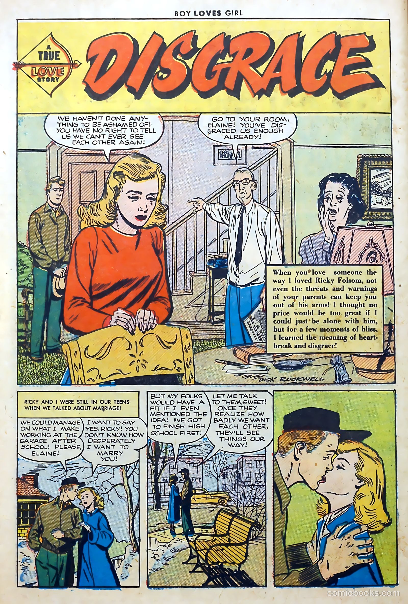 Boy Loves Girl #33 (1953) — page 26 of 36