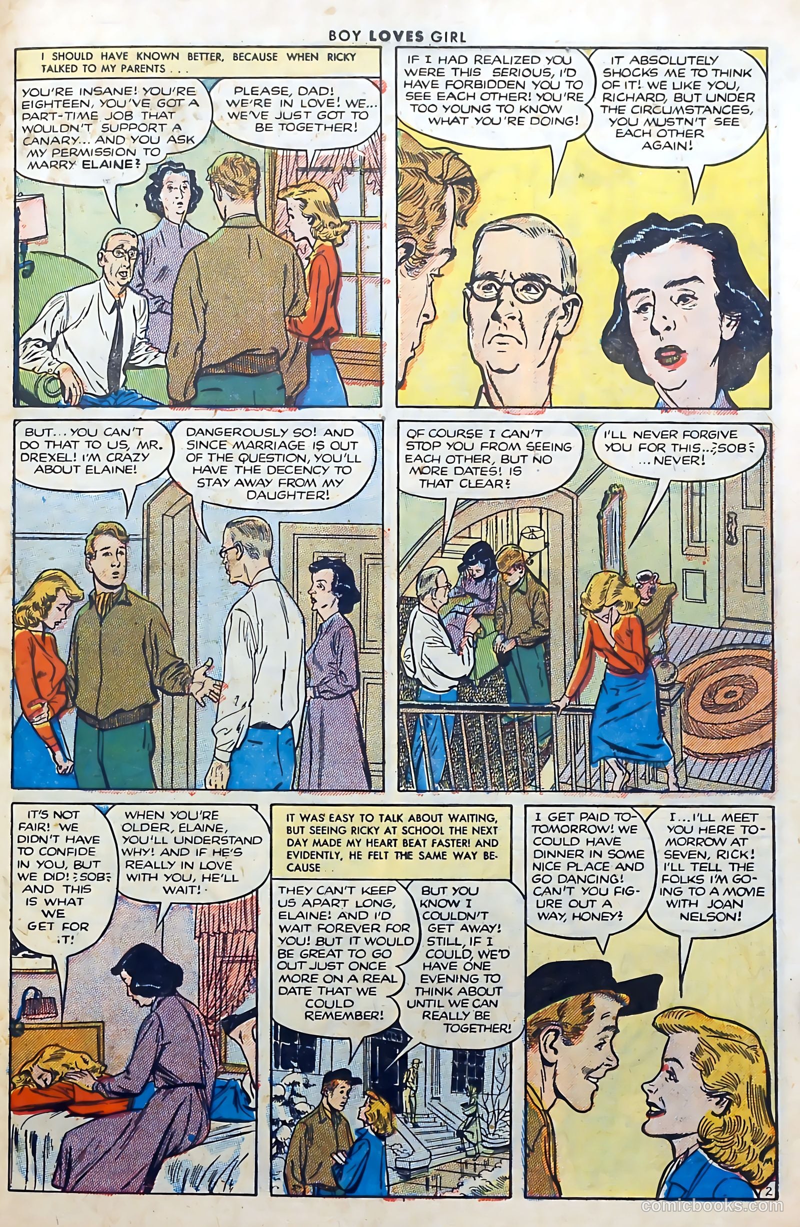 Boy Loves Girl #33 (1953) — page 27 of 36