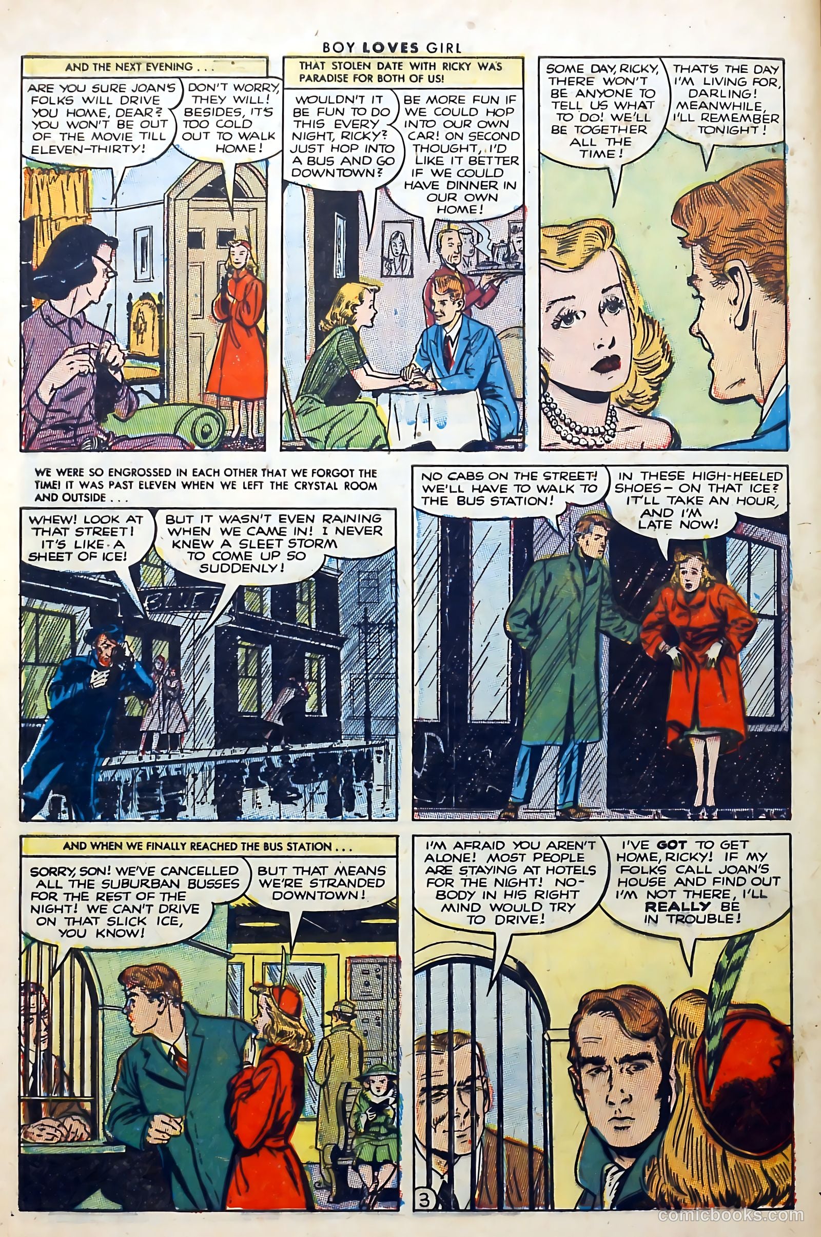 Boy Loves Girl #33 (1953) — page 28 of 36