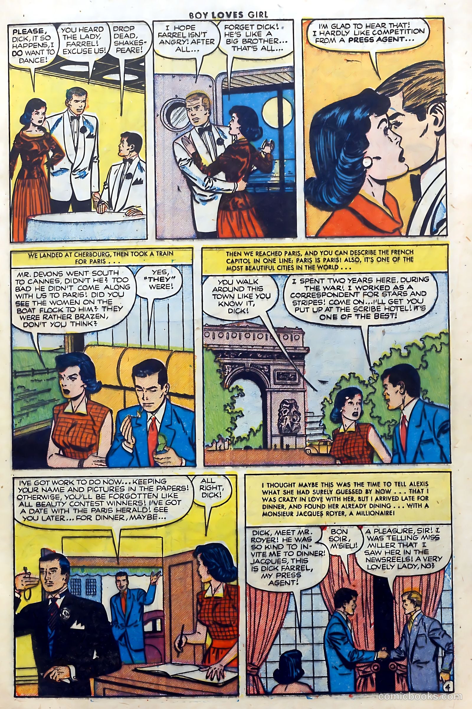 Boy Loves Girl #34 (1953) — page 13 of 36
