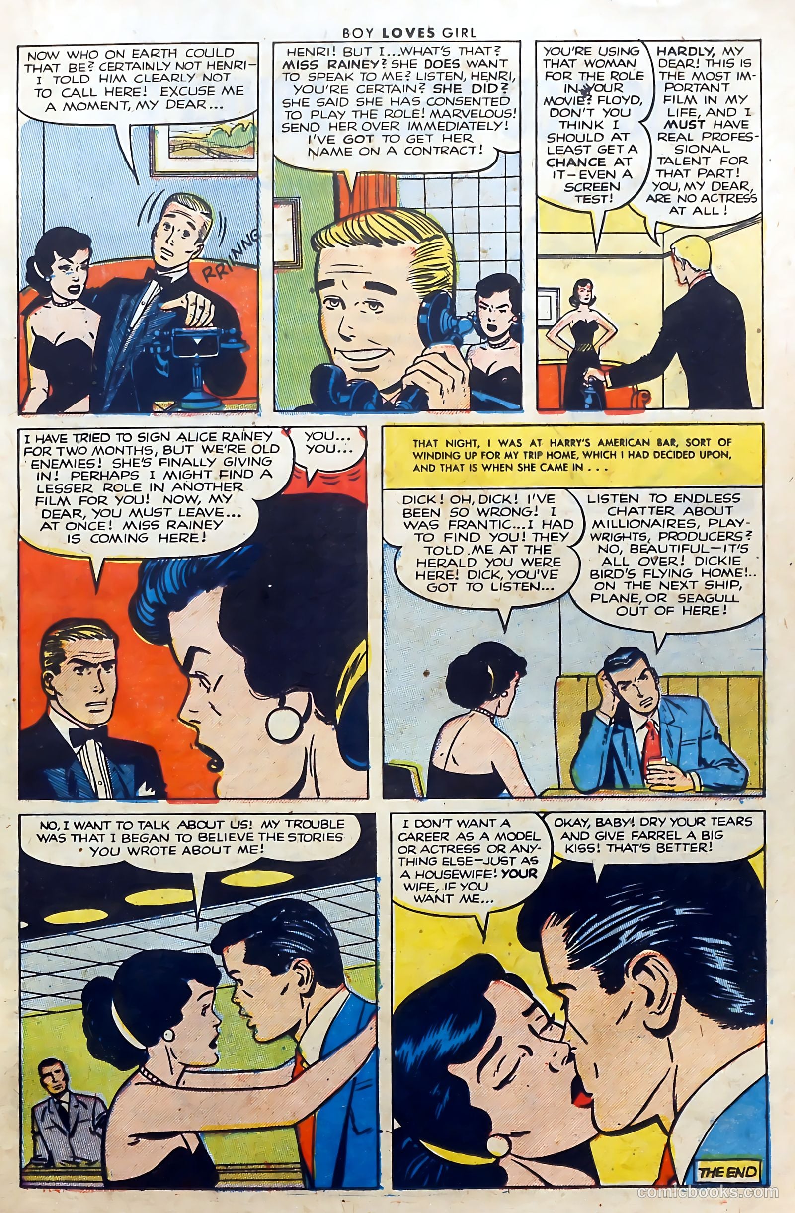Boy Loves Girl #34 (1953) — page 15 of 36