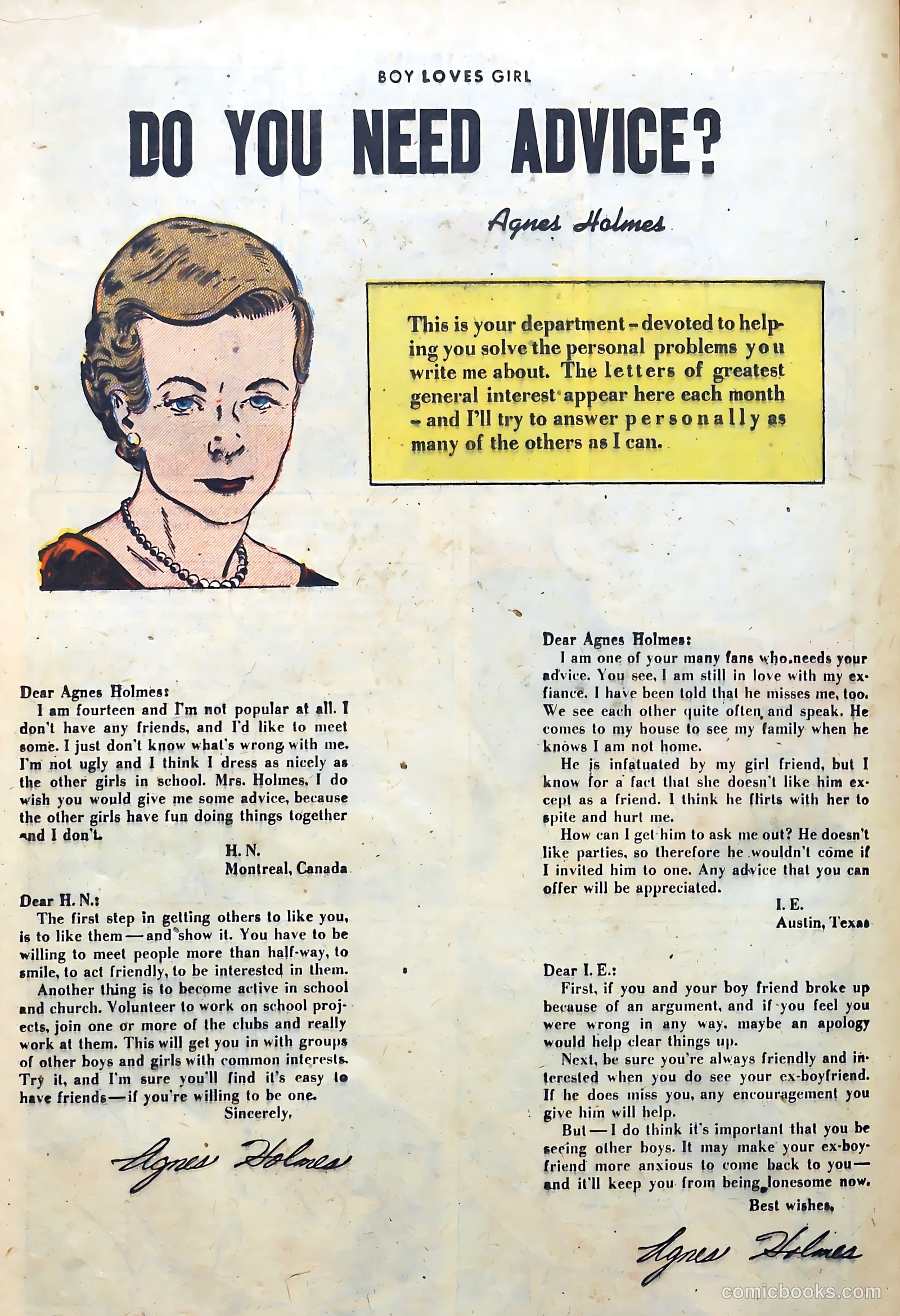 Boy Loves Girl #34 (1953) — page 16 of 36