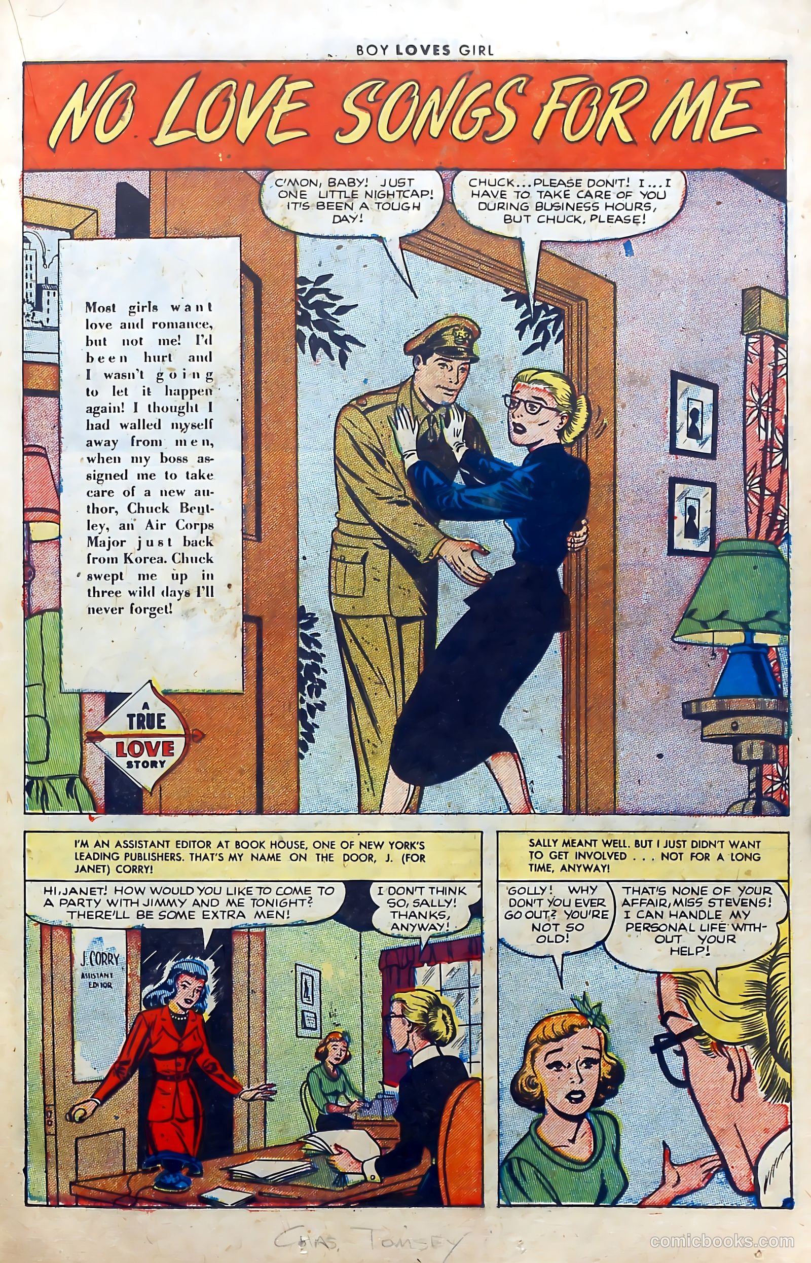 Boy Loves Girl #34 (1953) — page 19 of 36
