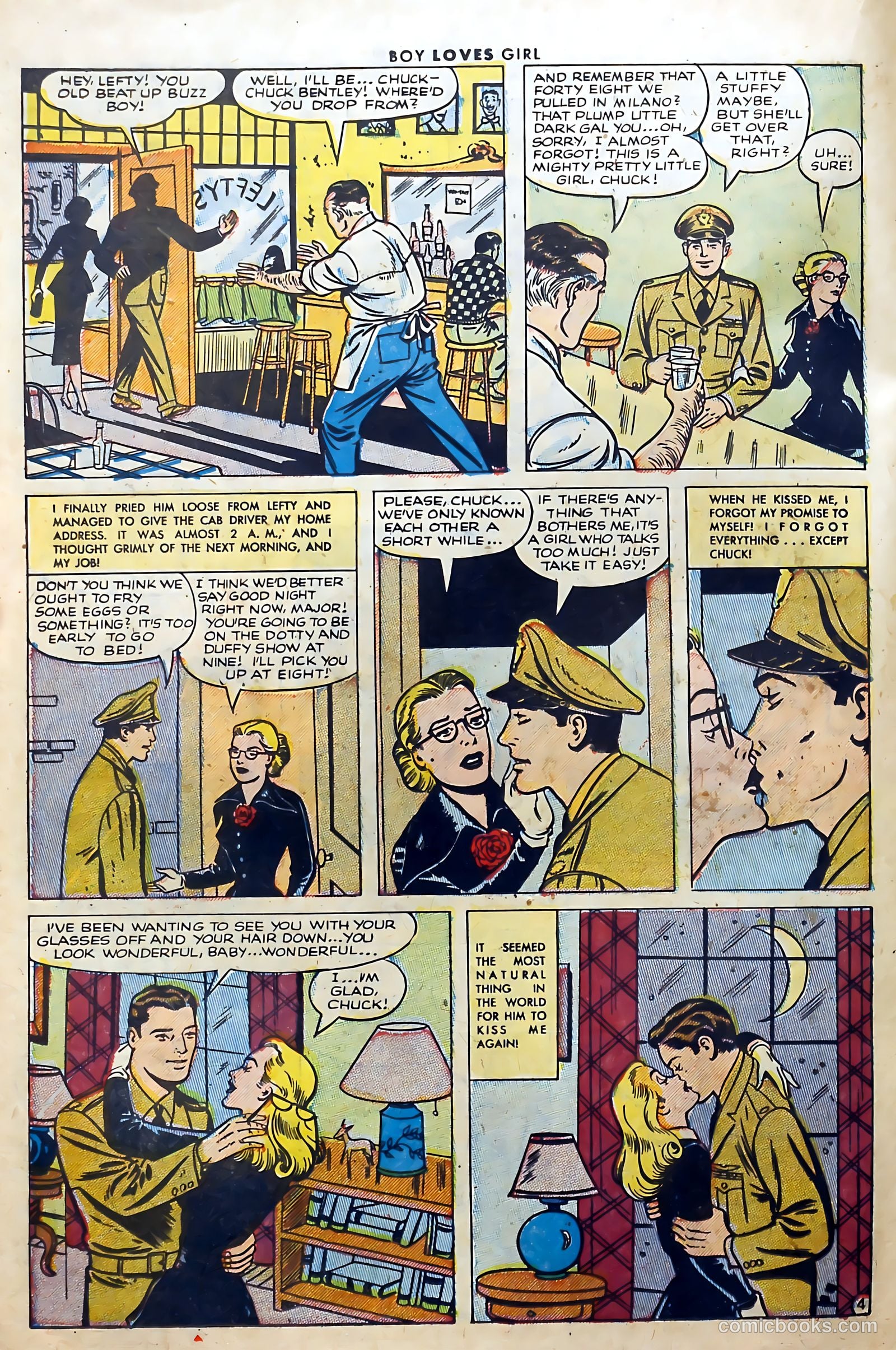 Boy Loves Girl #34 (1953) — page 22 of 36
